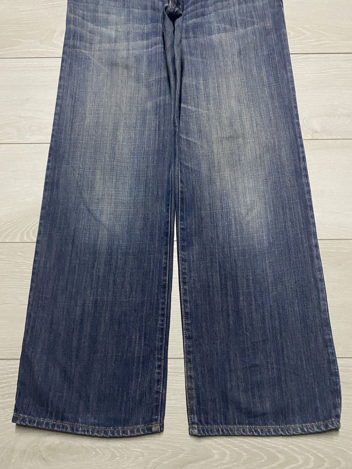 Gap × John Elliott Vintage Gap Denim Faded Mud Wash Baggy Jeans Size US 34 / EU 50 - 5 Thumbnail