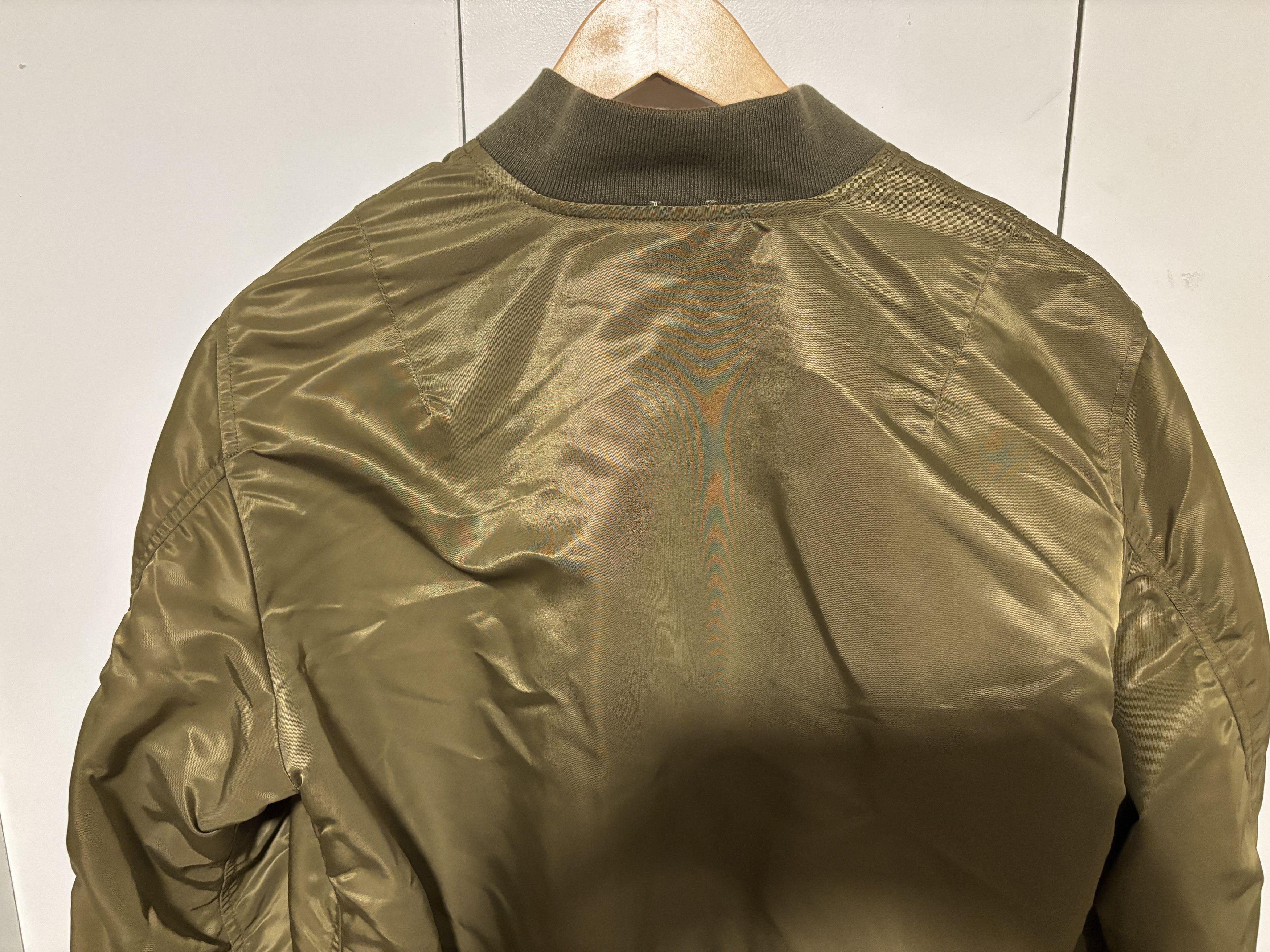 Polo Ralph Lauren $990 Double RL Olive Eagle Reversible Flight Jacket Size US M / EU 48-50 / 2 - 14 Thumbnail