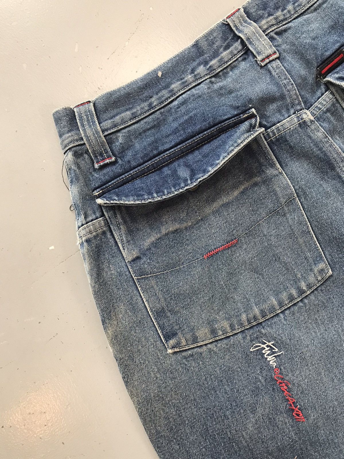 Fubu × Vintage Vintage Fubu the collection straight fit denim Size US 36 / EU 52 - 11 Thumbnail
