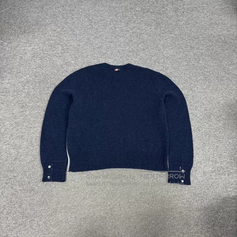 Thom Browne Thom Browne Patched striped knit sweater Size US XL / EU 56 / 4 - 2 Thumbnail