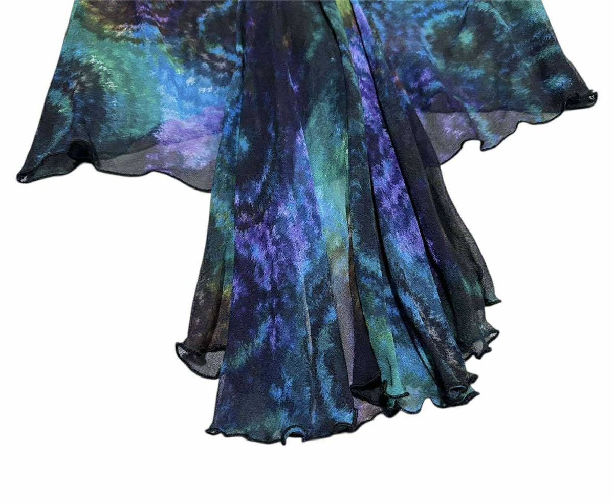 Anna Sui 🔥Y2K Anna Sui Psychedelic See Through Bondage Blouse Size S / US 4 / IT 40 - 4 Thumbnail