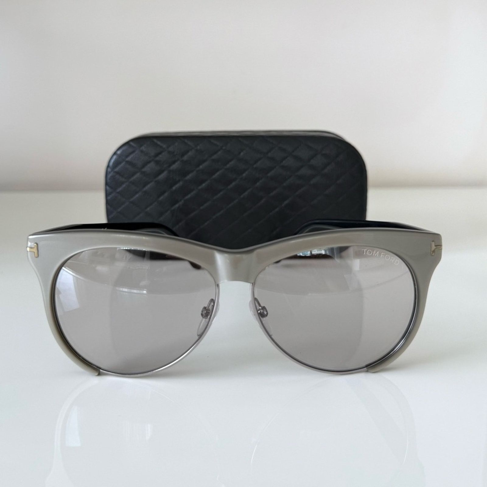 Tom Ford NEW!! Tom Ford Leona TF365 38G women sunglasses Authentic Size ONE SIZE - 8 Thumbnail