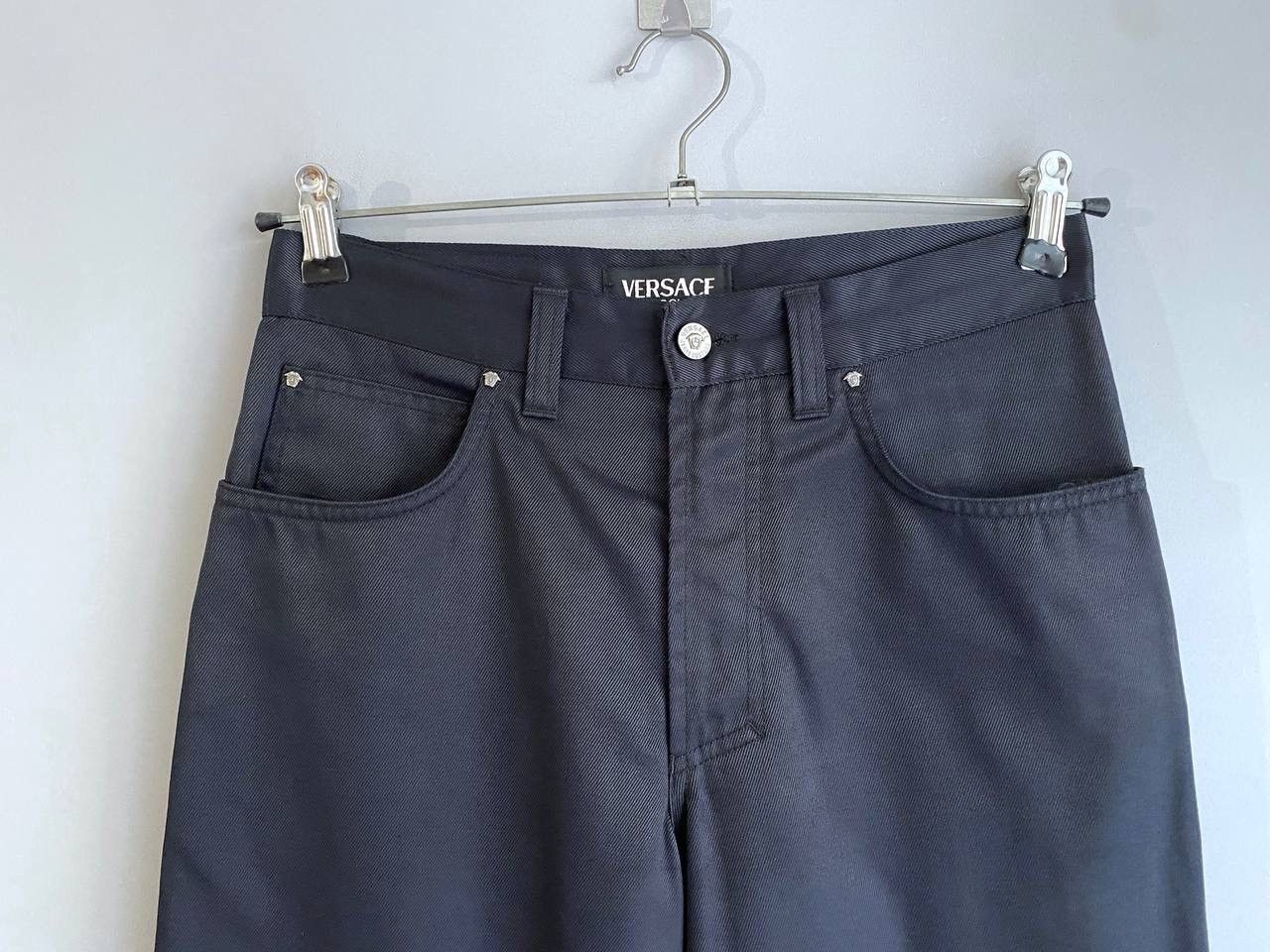 Versace Jeans Couture Vintage Versace Jeans Couture Men's Wide Leg Jeans, W29 L30 Size US 29 - 12 Thumbnail