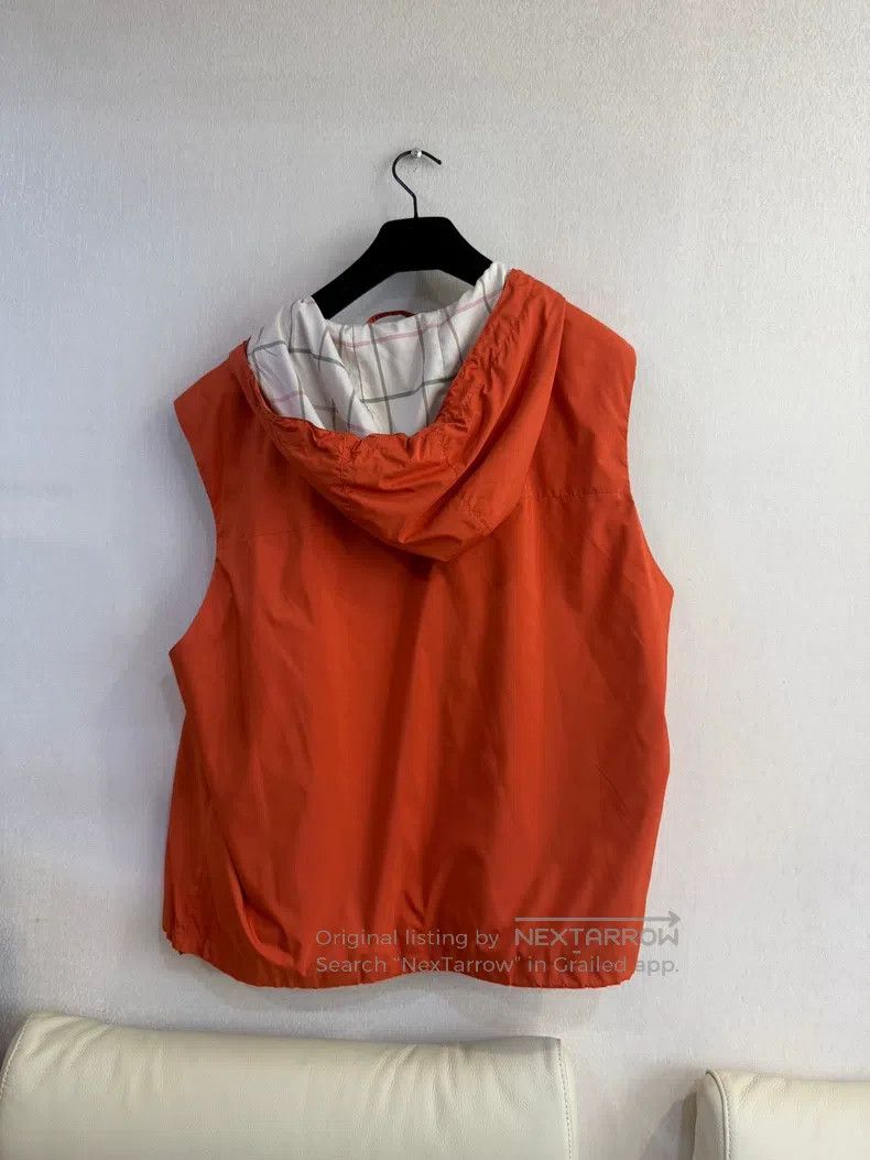 Loro Piana Loro Piana Orange Hooded Vest Size XXL / US 16-18 / IT 52-54 - 2 Thumbnail