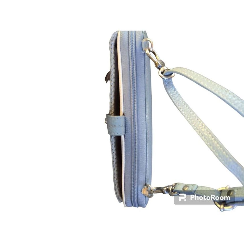 The Sak The Sak Iris Crossbody Navy Blue & Gray Soft Pebbled Leather Size ONE SIZE - 4 Thumbnail