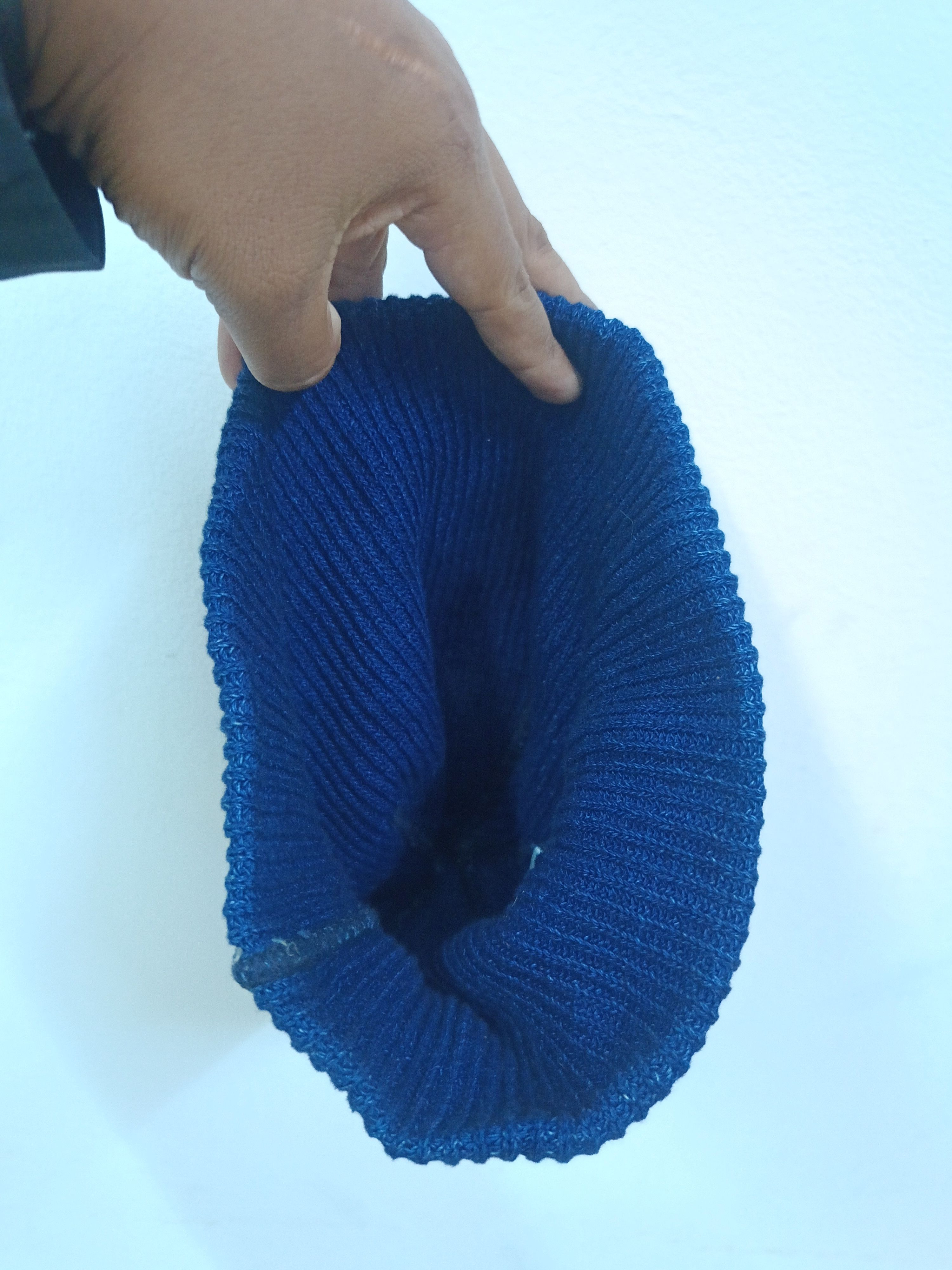Pherrow's PHERROW'S NAVAL WATCH CAP IN INDIGO Size ONE SIZE - 4 Thumbnail