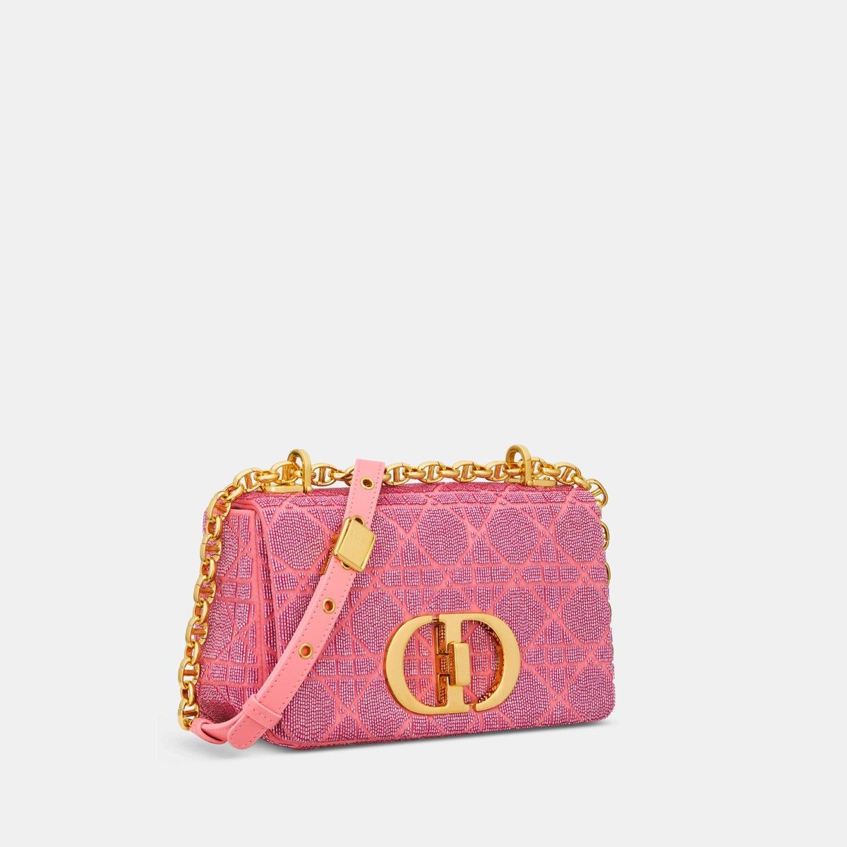 Dior o1bcso1str1124 Size: OS /Caro Bag in Light Pink Size ONE SIZE - 1 Thumbnail