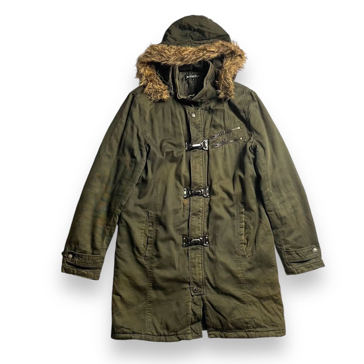 If Six Was Nine × In The Attic × Le Grande Bleu (L.G.B.) 🇯🇵 IN THE ATTIC FUR HOODIE PARKA JACKET Size US L / EU 52-54 / 3 - 1 Thumbnail