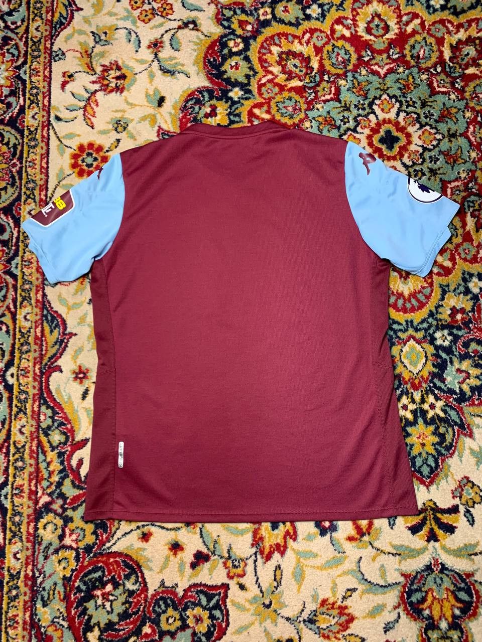 Kappa ASTON VILLA 2019 2020 HOME FOOTBALL SHIRT SOCCER JERSEY Size US XXL / EU 58 / 5 - 2 Thumbnail