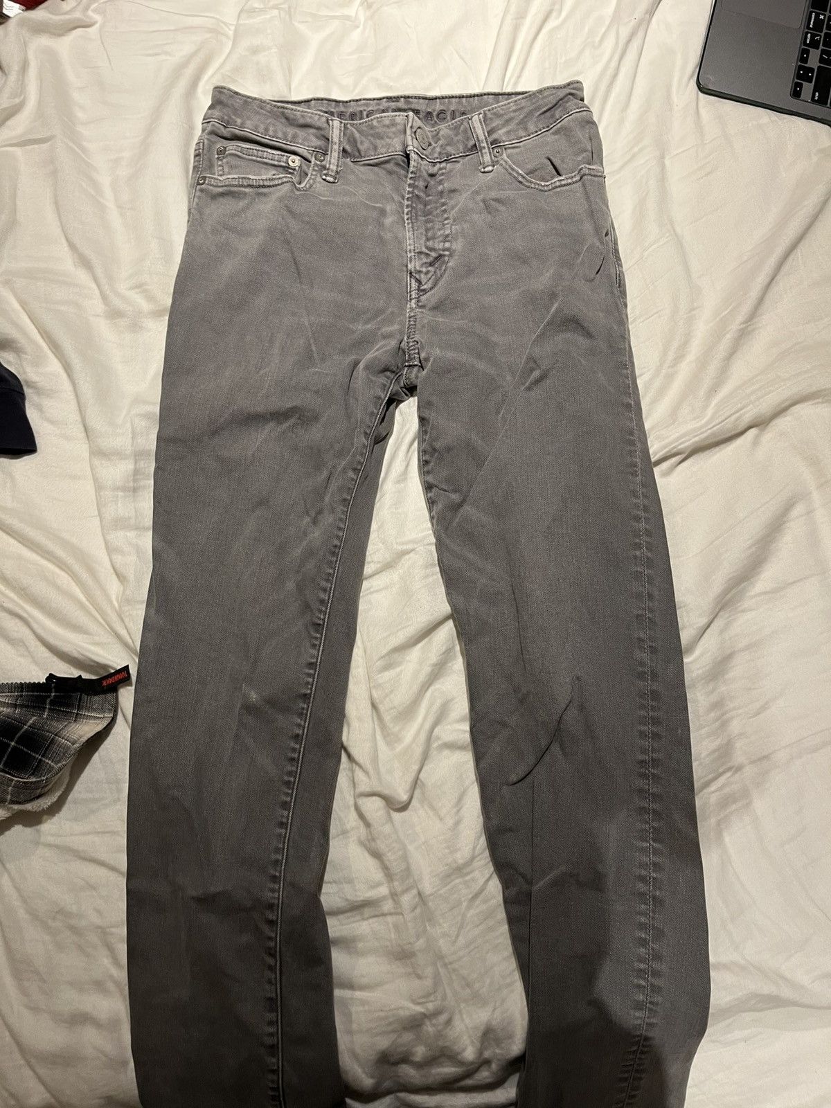 American Eagle Outfitters Grey AE Jeans 30x34 Size US 30 / EU 46 - 1 Thumbnail