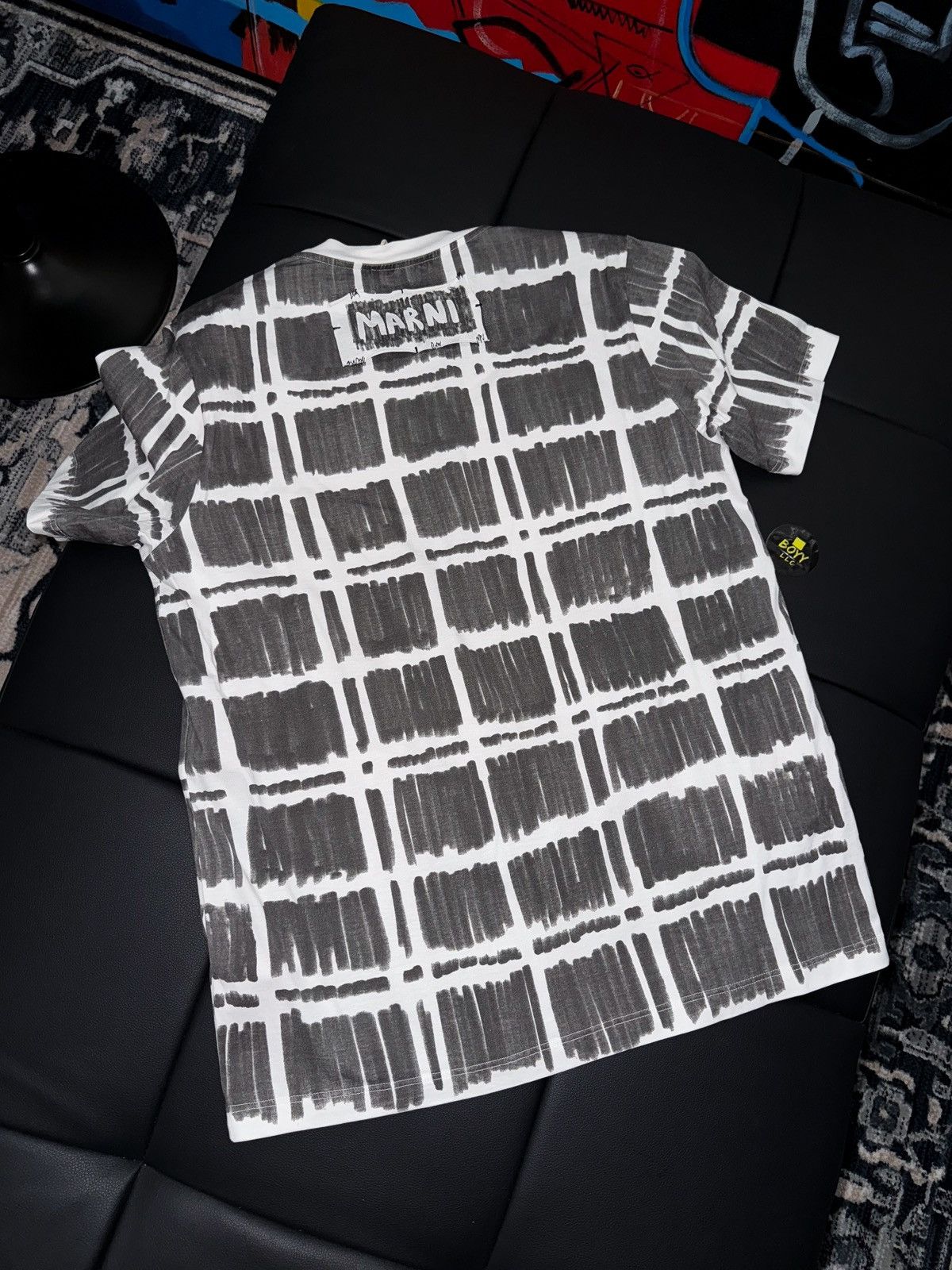 Marni Marni logo pattern t shirt Size US M / EU 48-50 / 2 - 1 Thumbnail