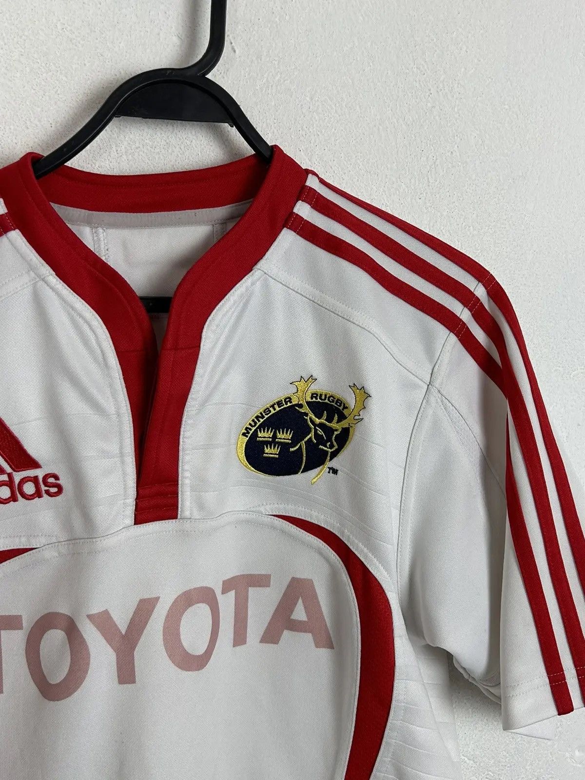 Adidas 00s Vintage Adidas x Munster Rugby 2008/09 Toyota Jersey Size US S / EU 44-46 / 1 - 2 Thumbnail