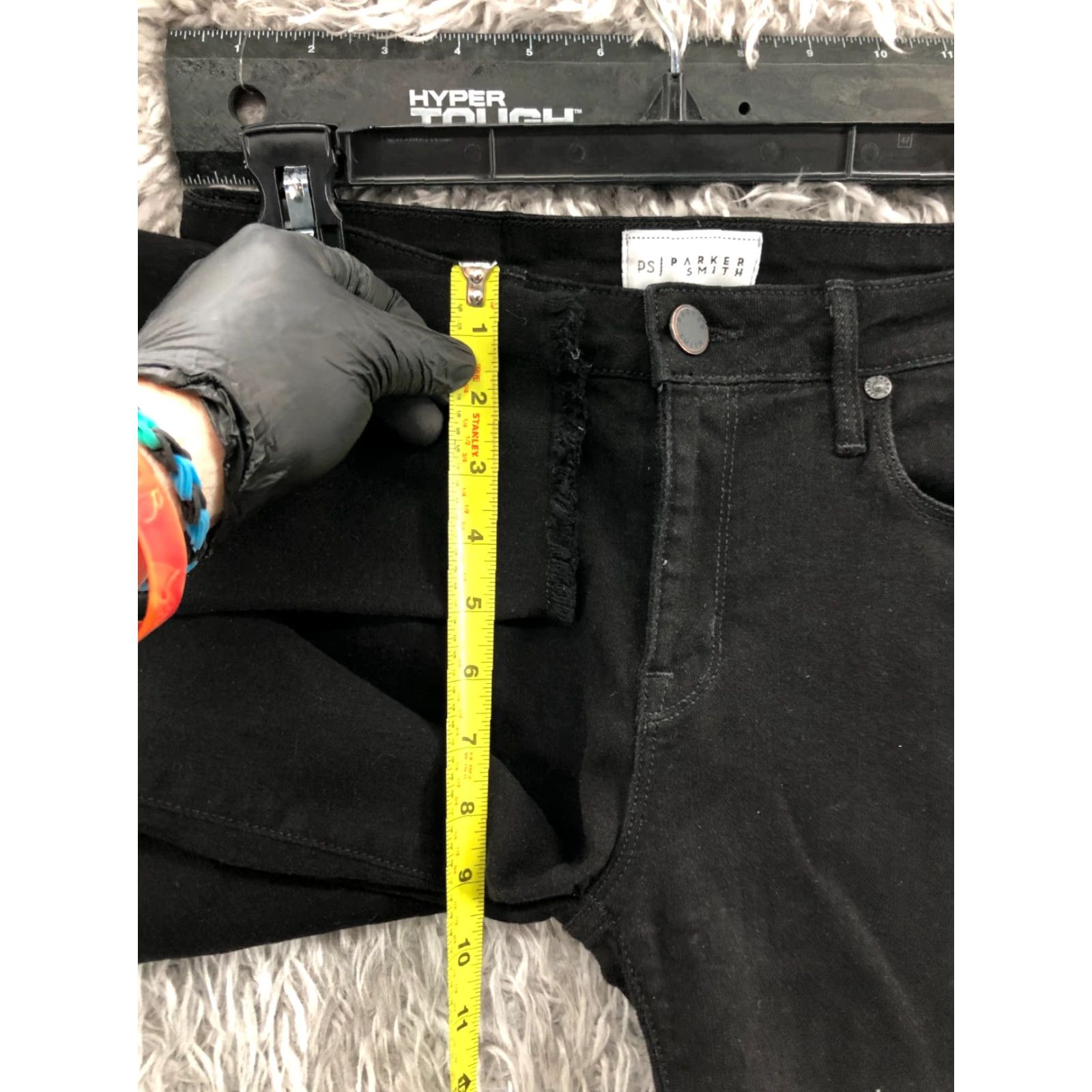 Parker Parker Smith Jeans Skinny Regular Dark Wash Black 27 Womens Size 27 Parker Smith Size 27" / US 4 / IT 40 - 4 Thumbnail