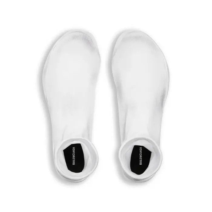 Balenciaga o1w1db10226 Sock Sneakers In White Size US 7 / EU 40 - 6 Thumbnail