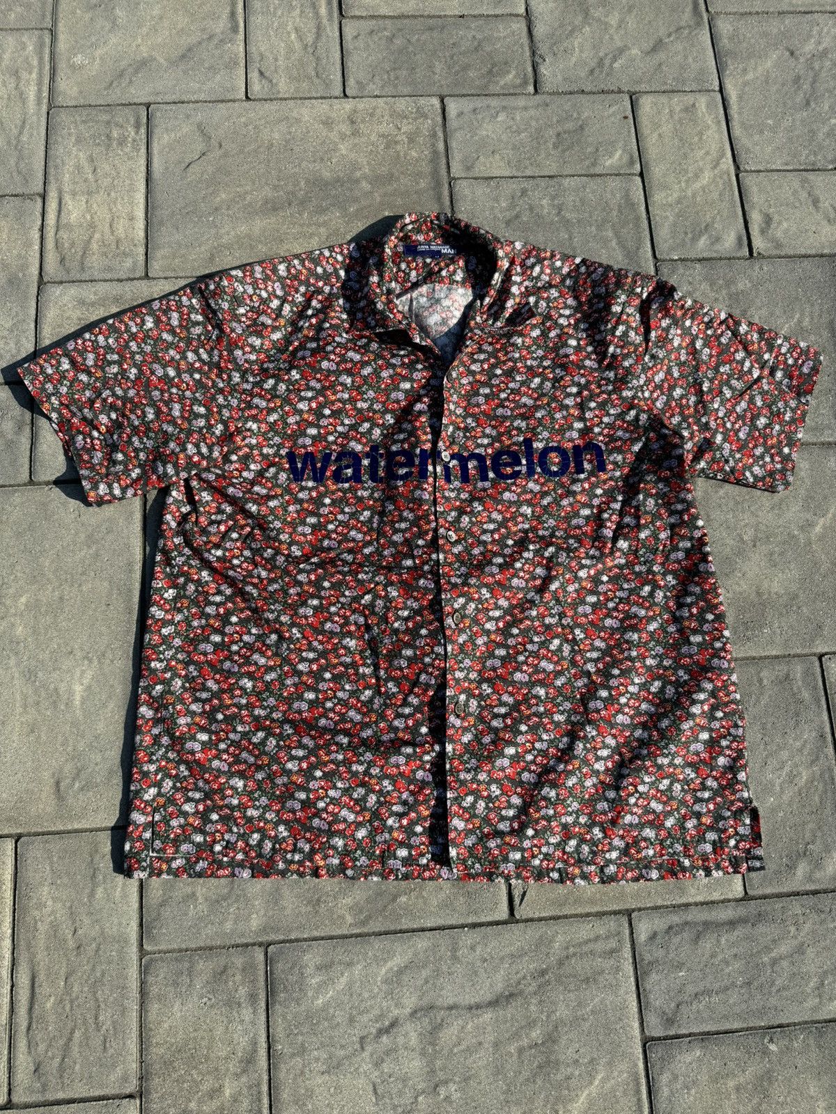 Junya Watanabe SS02 Junya Watanabe Watermelon Button Up