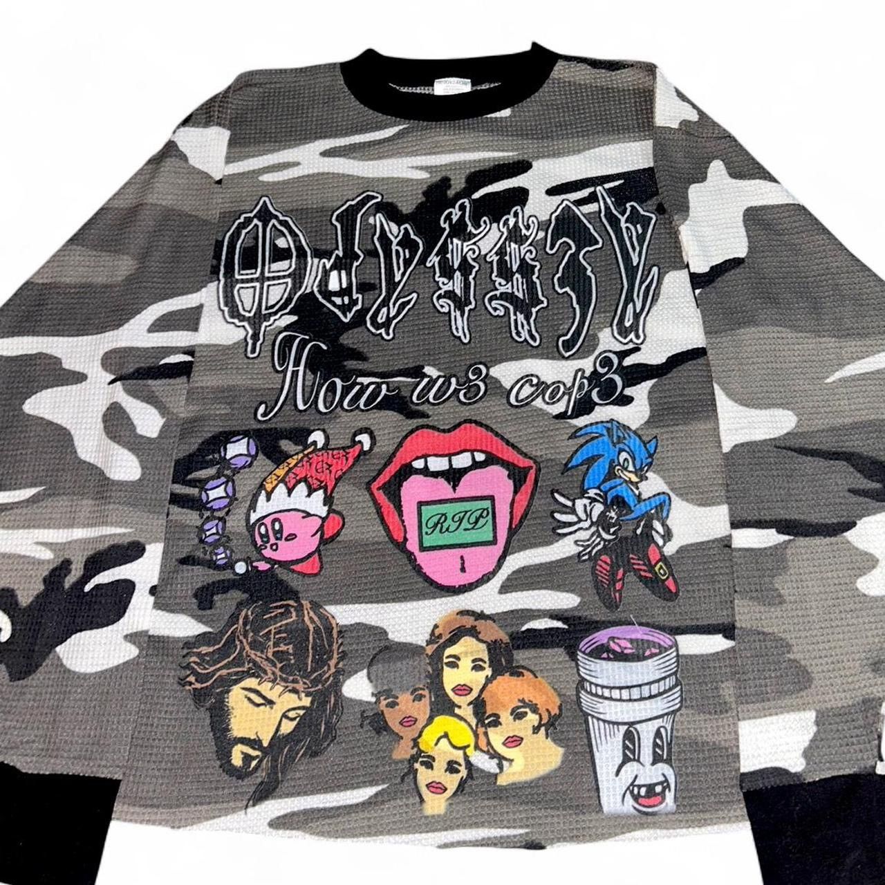 Other Odyss3y 1 of 1 “HOW W3 COP3” vintage thermal tee Size US L / EU 52-54 / 3 - 1 Thumbnail