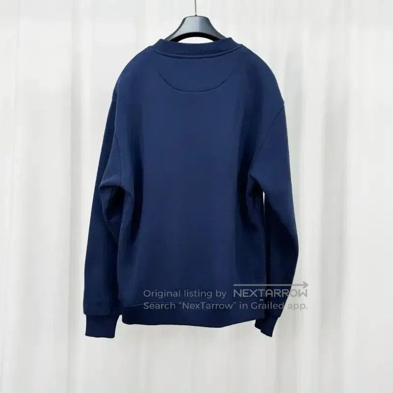 Burberry Burberry Men's Navy Cotton Logo Sweatshirt. Size US S / EU 44-46 / 1 - 2 Thumbnail