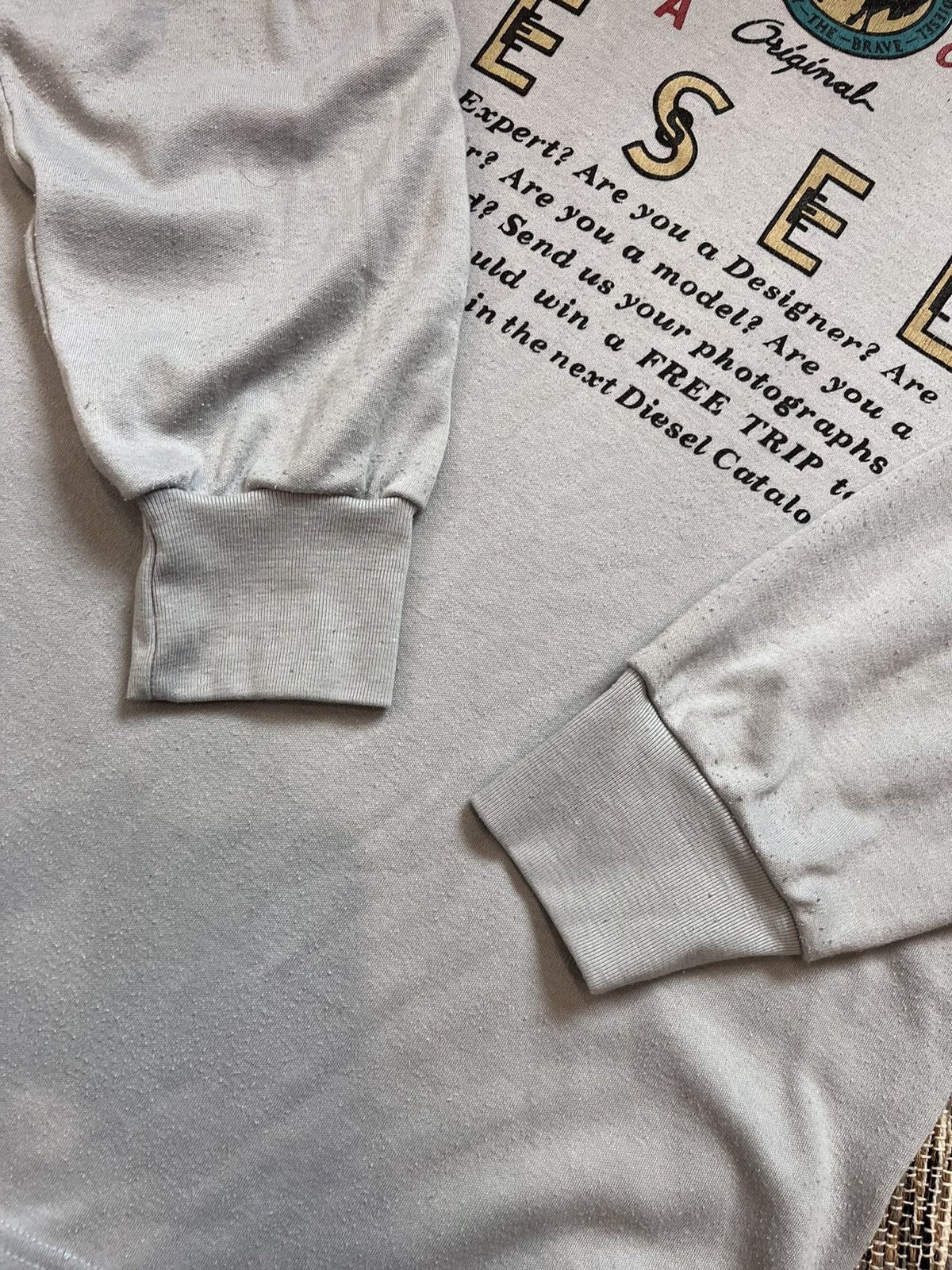 Diesel × Vintage vintage diesel long sleeve logo chest first diesel models Size US L / EU 52-54 / 3 - 9 Thumbnail