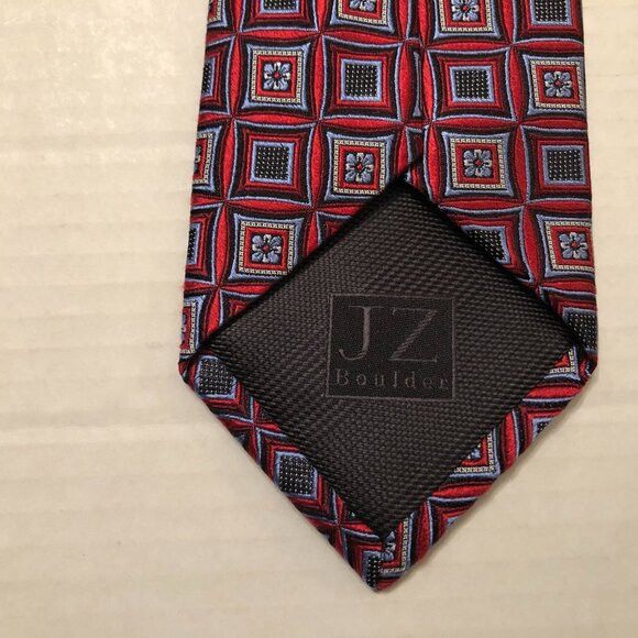 Other JZ Richards men's new 100%silk tie 3 1/4" X 60" Size ONE SIZE - 2 Thumbnail