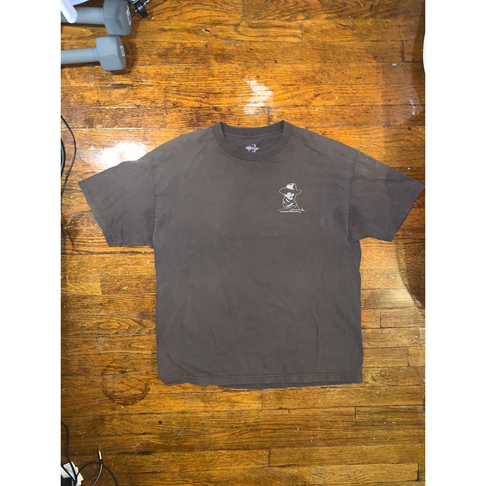 Other John Wayne T Shirt XL A Man’s Got To Do Western Brown Tee Size US XL / EU 56 / 4 - 3 Thumbnail