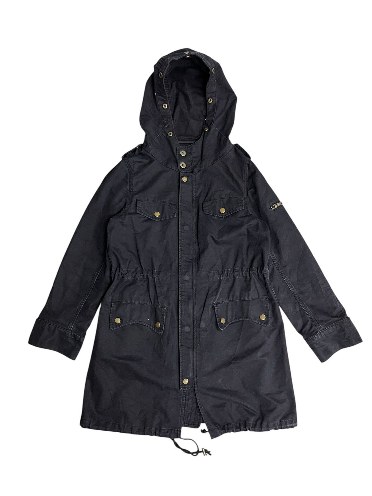 If Six Was Nine × Japanese Brand × Le Grande Bleu (L.G.B.) Egoist Punk Bondage Seditionaries Avant Garde Parka Jacket Size US S / EU 44-46 / 1 - 1 Thumbnail