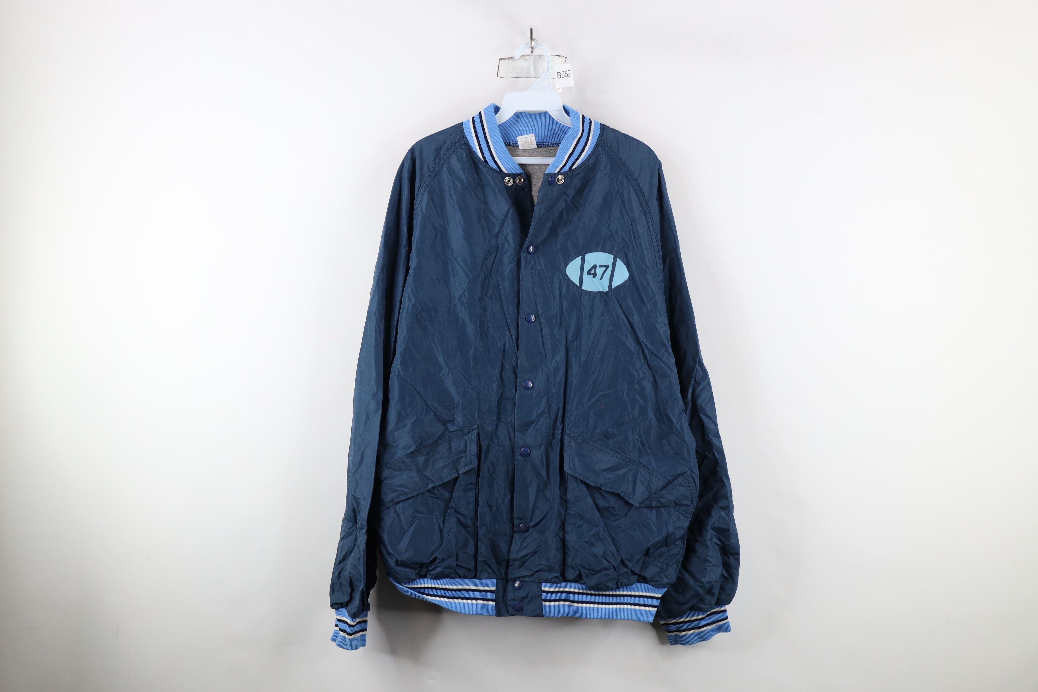 Russell Athletic × Vintage Vintage 70s Russell Athletic Varsity Windbreaker Jacket USA Size US M / EU 48-50 / 2 - 1 Thumbnail