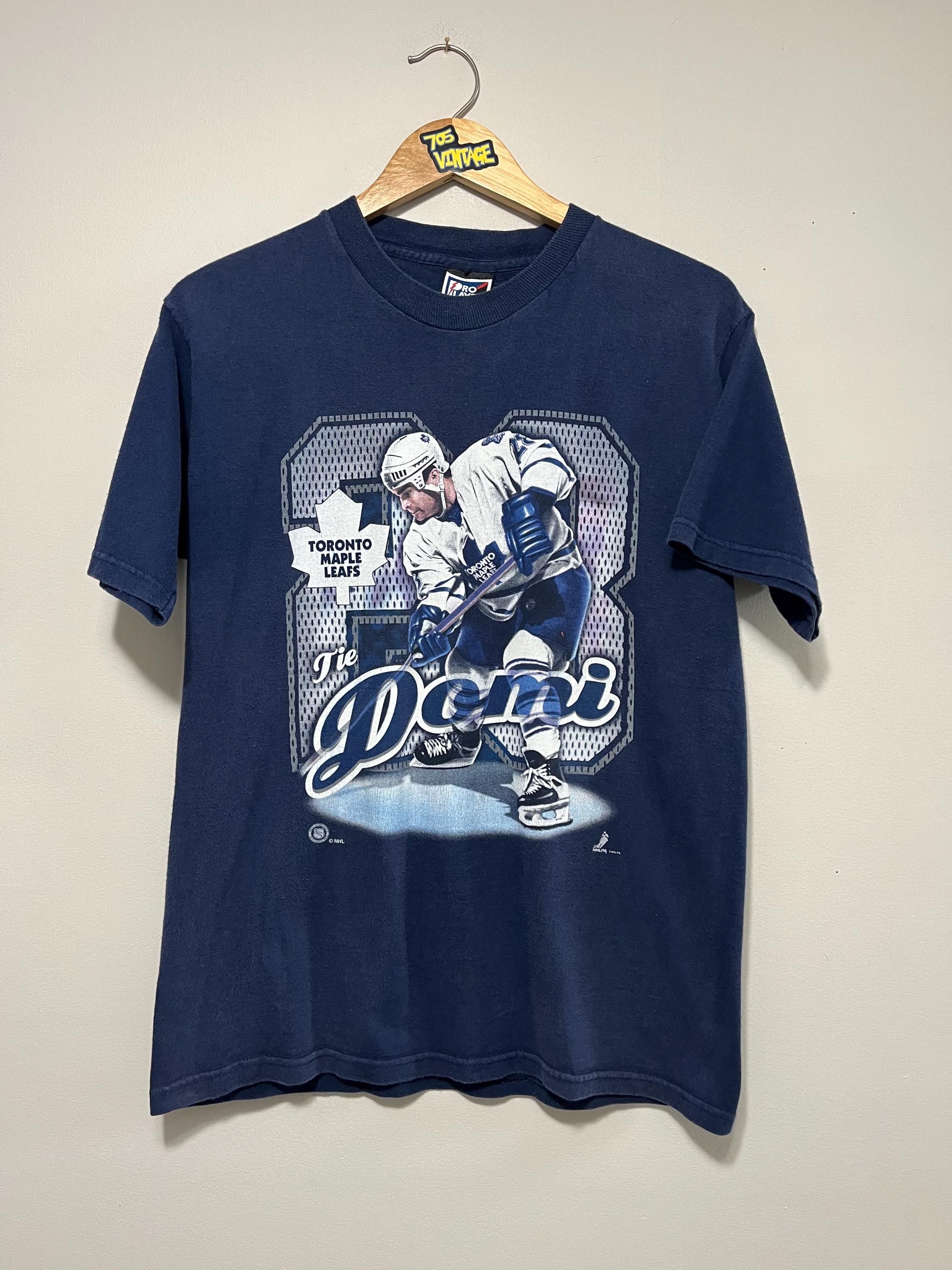 NHL × Vintage Vintage Tie Domi Toronto Maple Leafs NHL T-shirt Size US M / EU 48-50 / 2 - 1 Thumbnail
