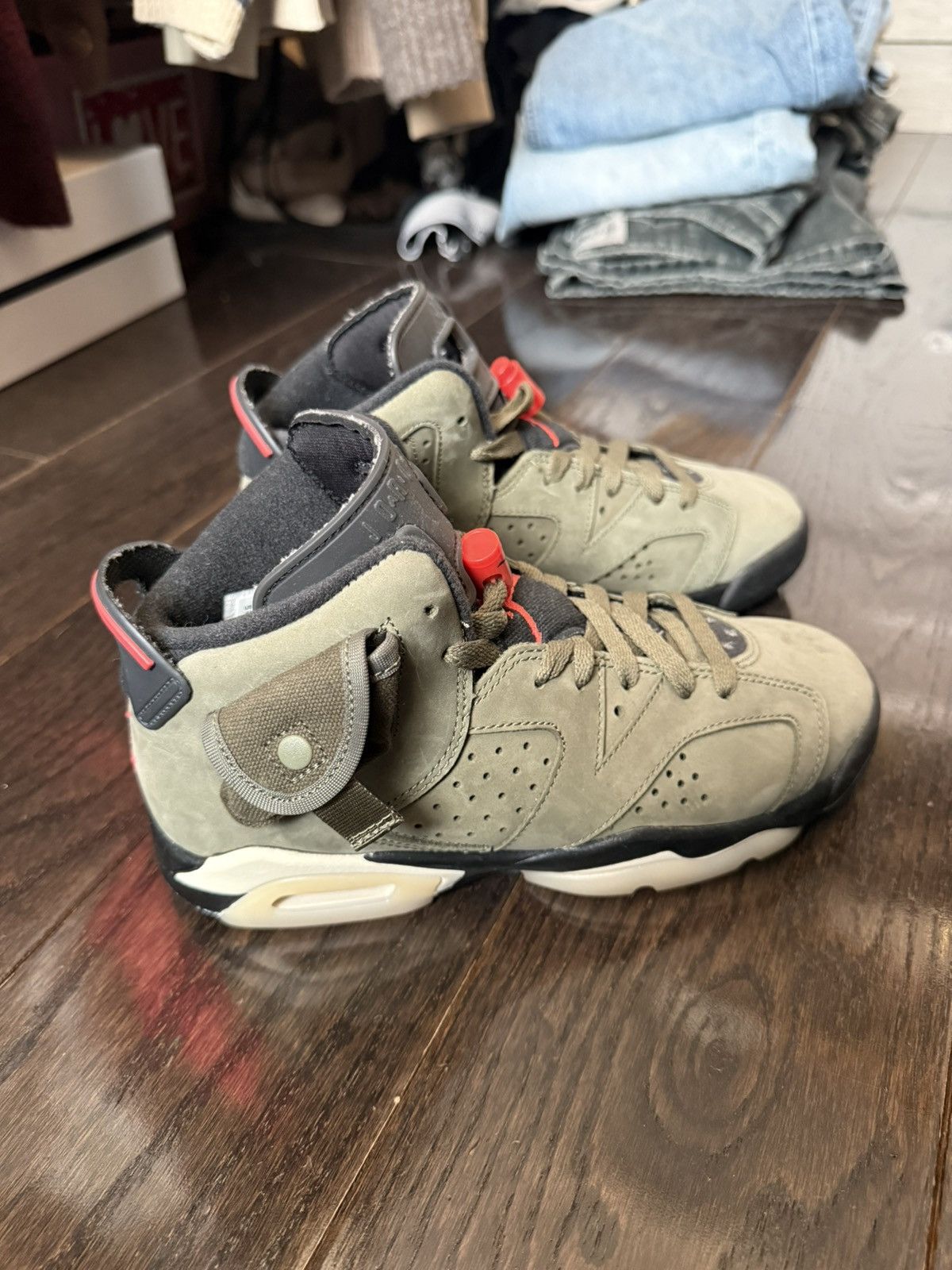 Nike × Travis Scott Travis Scott x Air jordan 6 retro Size US 5 / EU 37 - 2 Thumbnail