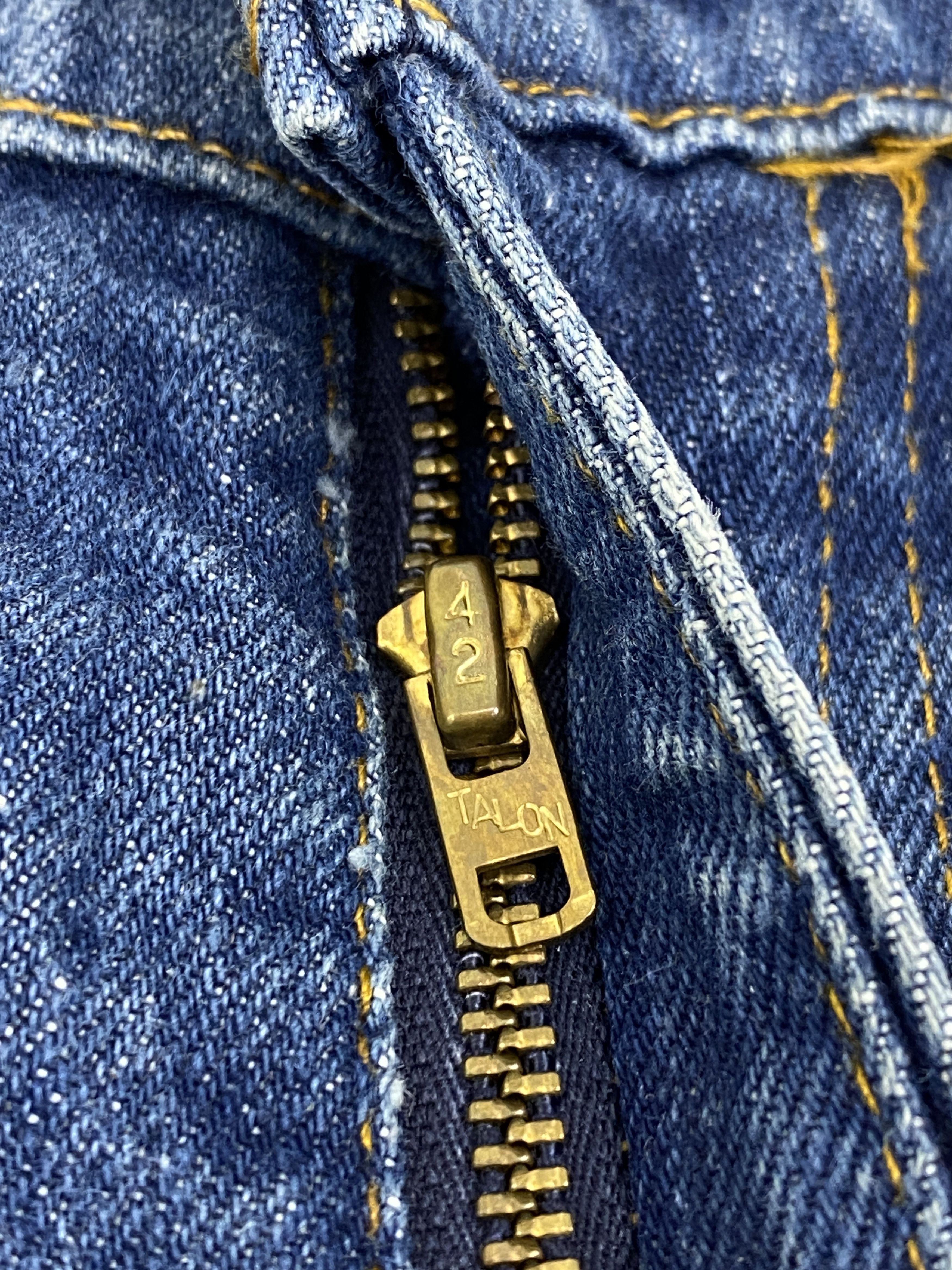 Levi's Vintage 80s Levis 519 Orange Tab Flared Denim DP2737 Size US 31 - 9 Thumbnail