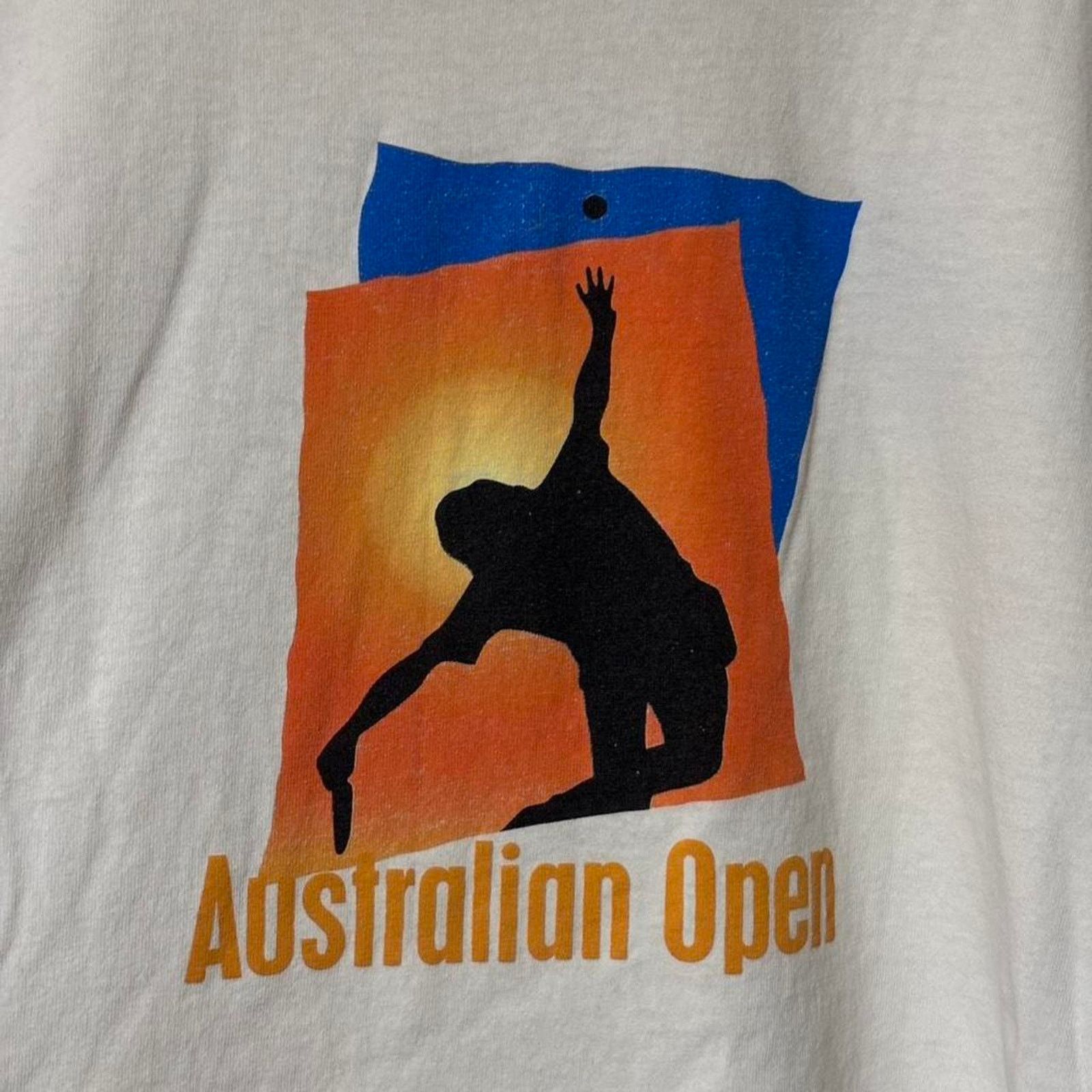 Nike Vintage Nike 2001 Australian Open Graphic Tennis T-Shirt Size US L / EU 52-54 / 3 - 2 Thumbnail