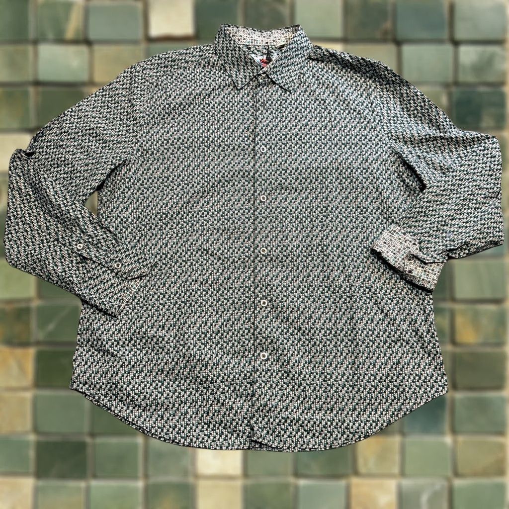 Robert Graham Robert Graham Men 2XL Grangeville Long Sleeve Classic Fit Sport Shirt Multicolor Size US XXL / EU 58 / 5 - 1 Thumbnail