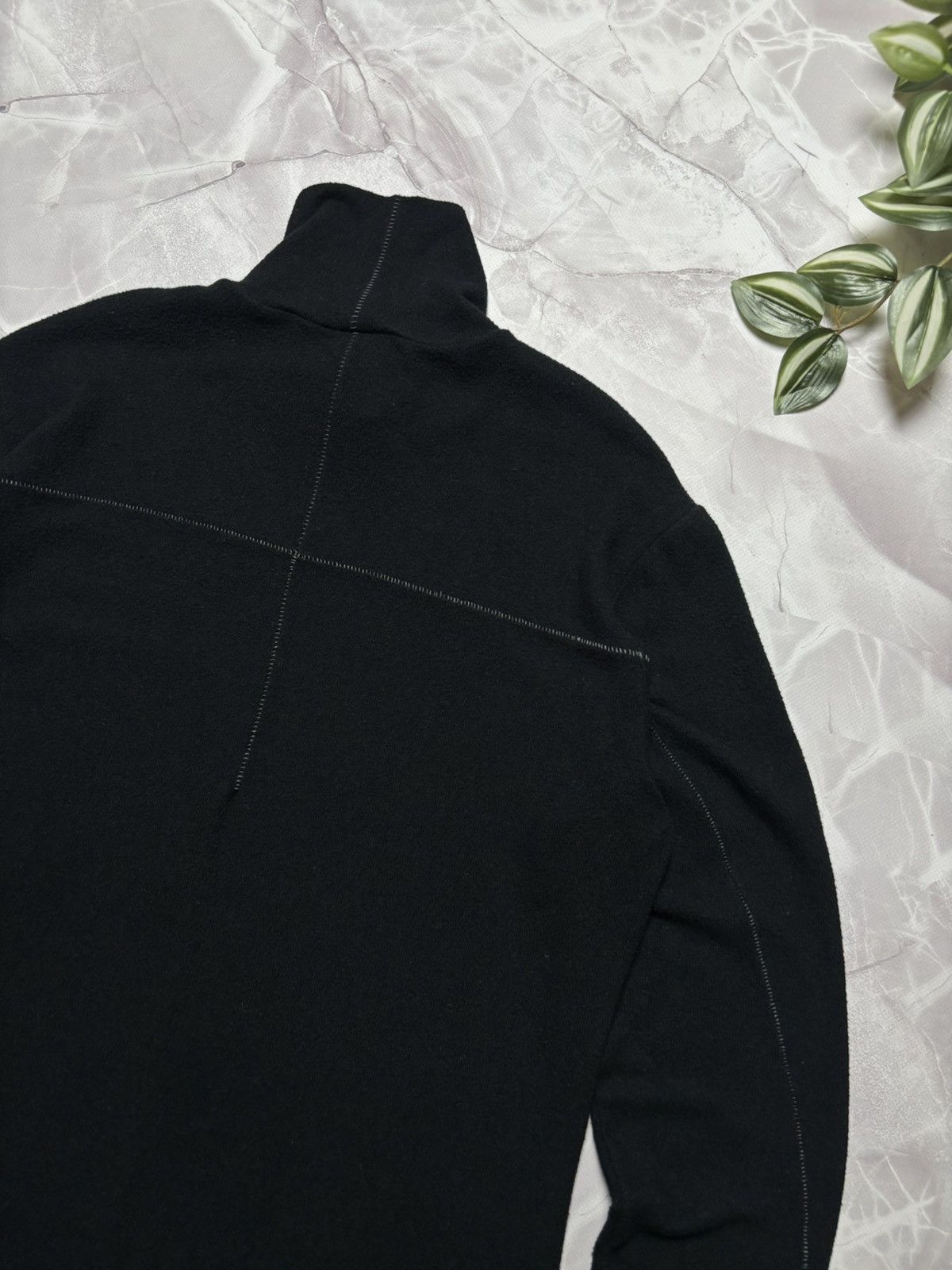 Thom Krom Thom/Krom High Collar Long Sleeve Viscose Stretch Darkwear M Size US M / EU 48-50 / 2 - 9 Thumbnail