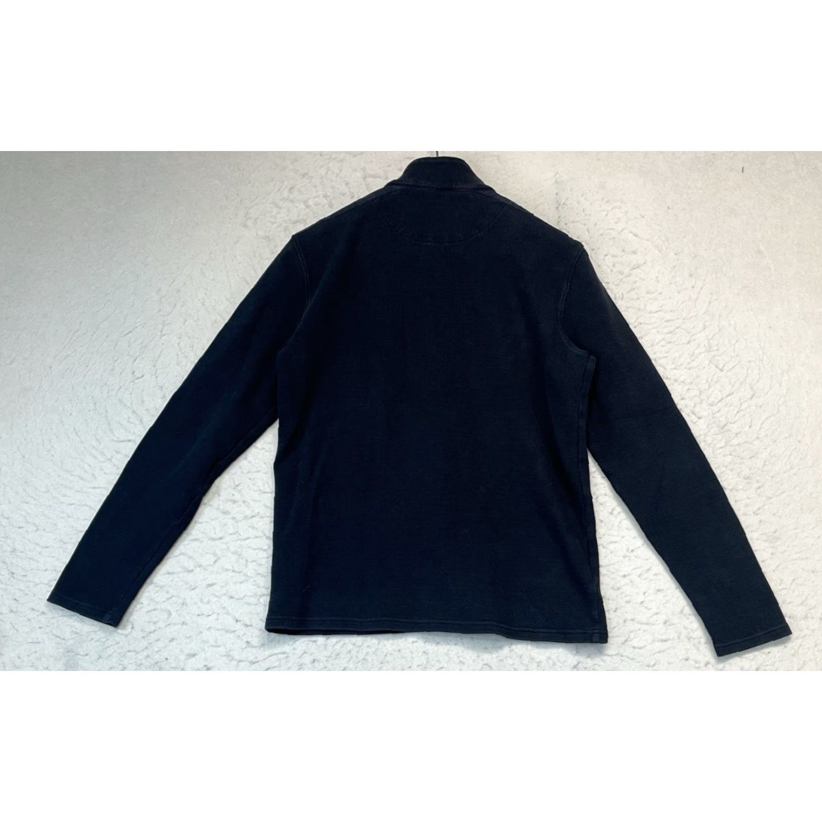 Michael Kors Michael Kors Black Full Zip Mock Neck Long Sleeve Shirt Sweater Men's M Size US M / EU 48-50 / 2 - 2 Thumbnail