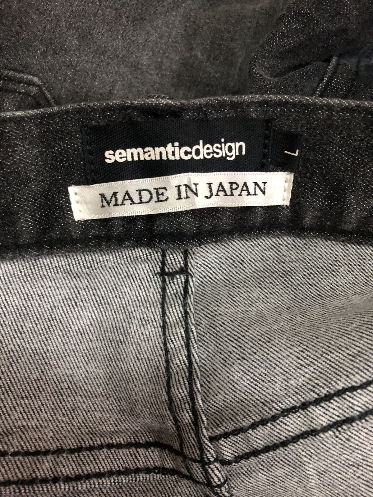 semanticdesign Semantic Design Denim Pants Size US 33 - 3 Thumbnail