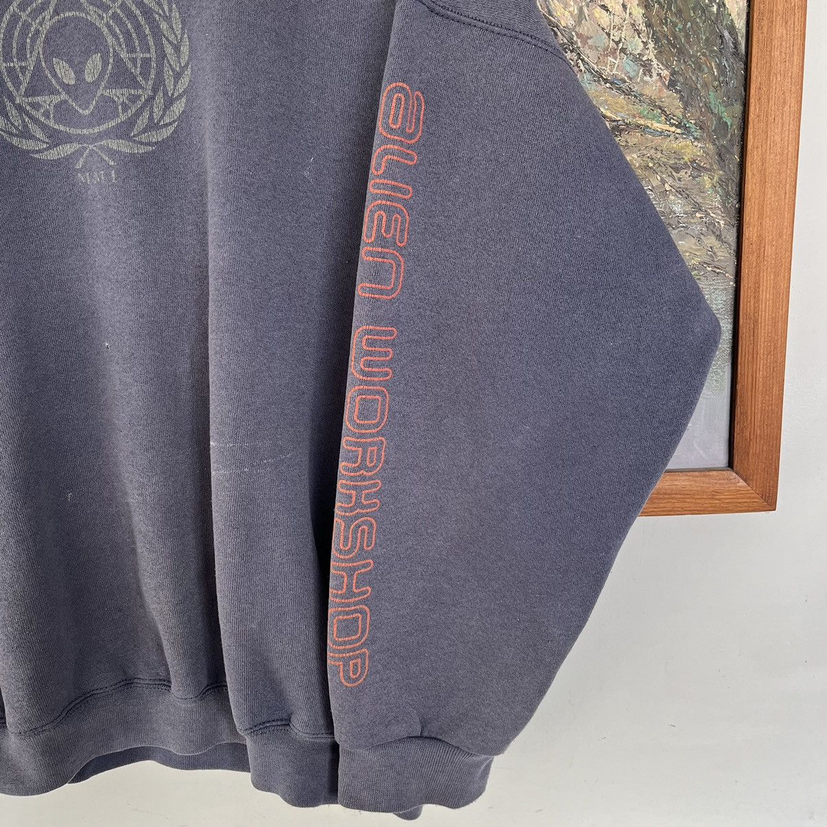 Alien Workshop × American Apparel × Hook-Ups vintage Alien Workshop faded crew neck sweatshirt MMI sect Size US XL / EU 56 / 4 - 8 Thumbnail