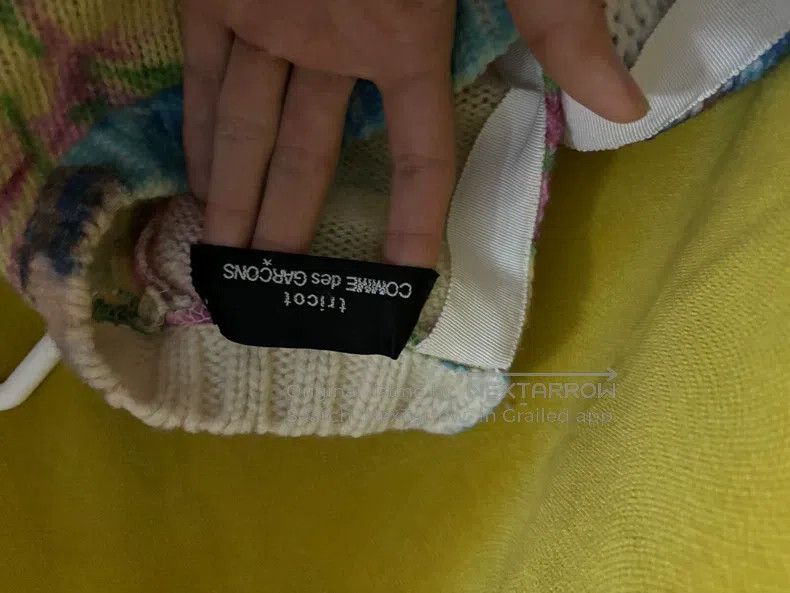 Comme des Garcons Comme Des Garcons Printed Sweater Size M / US 6-8 / IT 42-44 - 6 Thumbnail