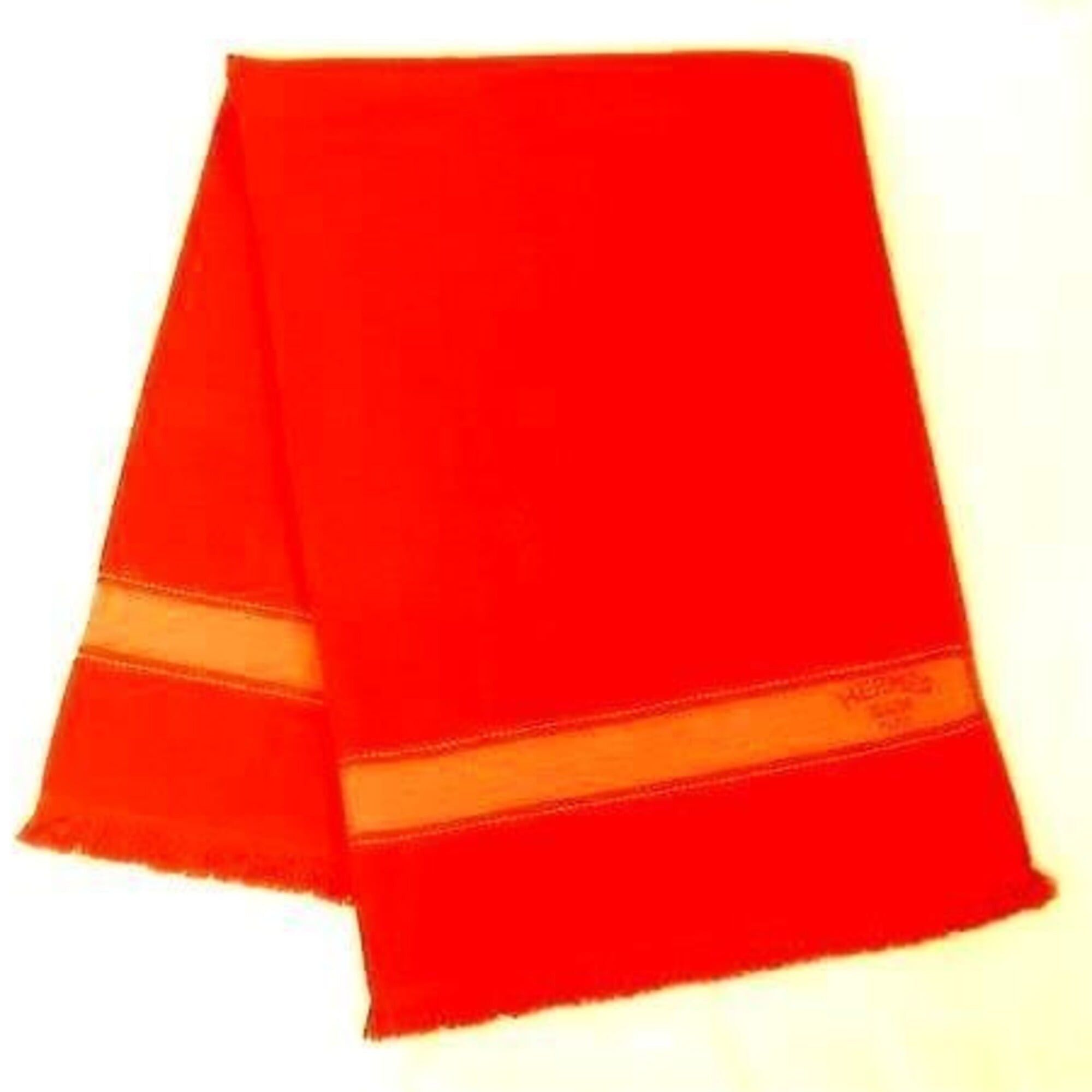 Hermes HERMES Beach Towel Bath Yachting PM Orange Cotton Unisex Size ONE SIZE - 1 Thumbnail
