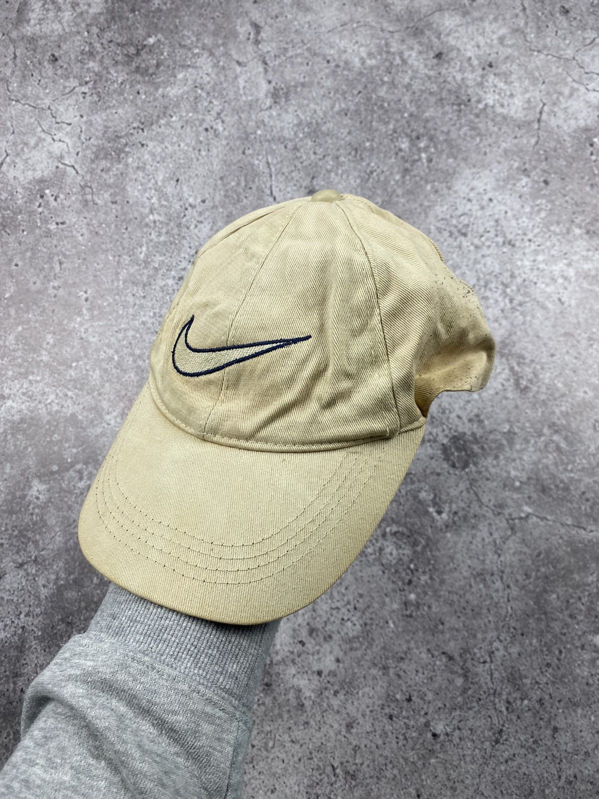 Nike × Vintage Nike Vintage Cap 90's Embroider Logo Size ONE SIZE - 2 Thumbnail