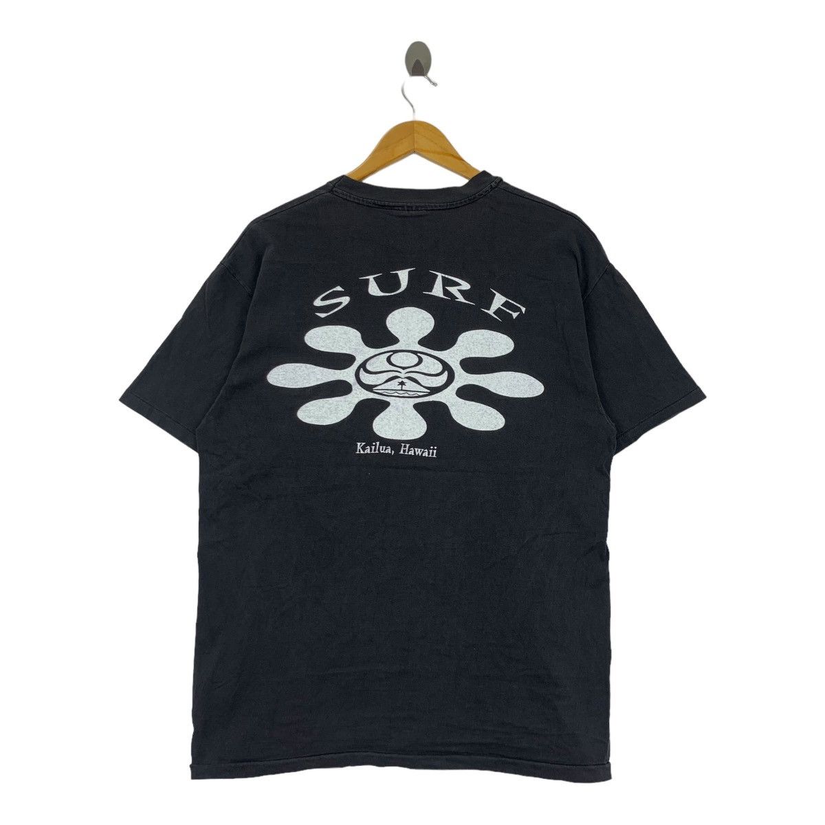 Hanes Vintage 90’ SURF KAILUA HAWAII Backhit Tee Shirt Top Size US L / EU 52-54 / 3 - 4 Thumbnail