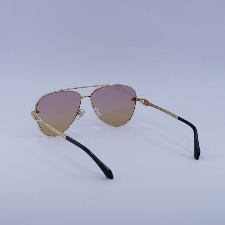 Versace Versace VE2283 1002EL Sunglasses Gold Aviator Frame, Orange Size ONE SIZE - 3 Thumbnail
