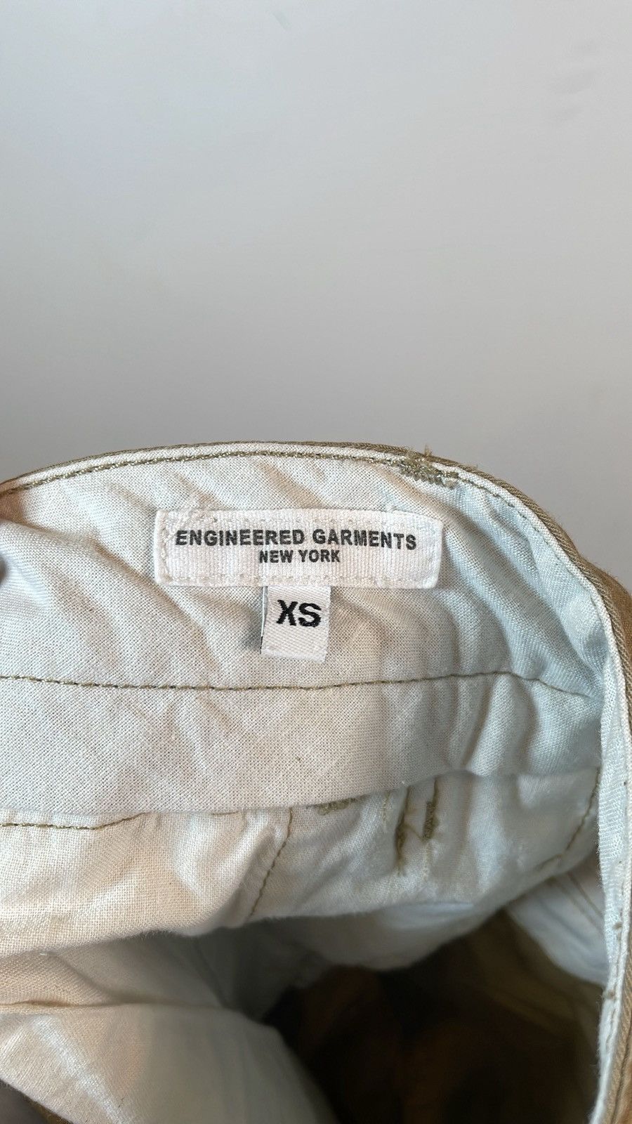 Engineered Garments Engineered Garments Khaki Cargo Shorts – Talon Zipper Size US 31 - 3 Thumbnail