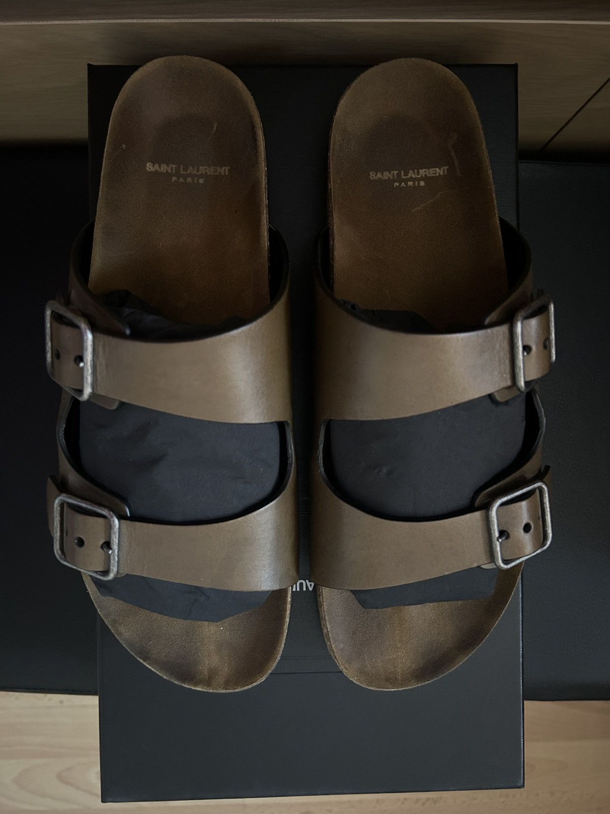 Saint Laurent Paris Saint Laurent Jimmy sandals Size US 10 / EU 43 - 2 Thumbnail