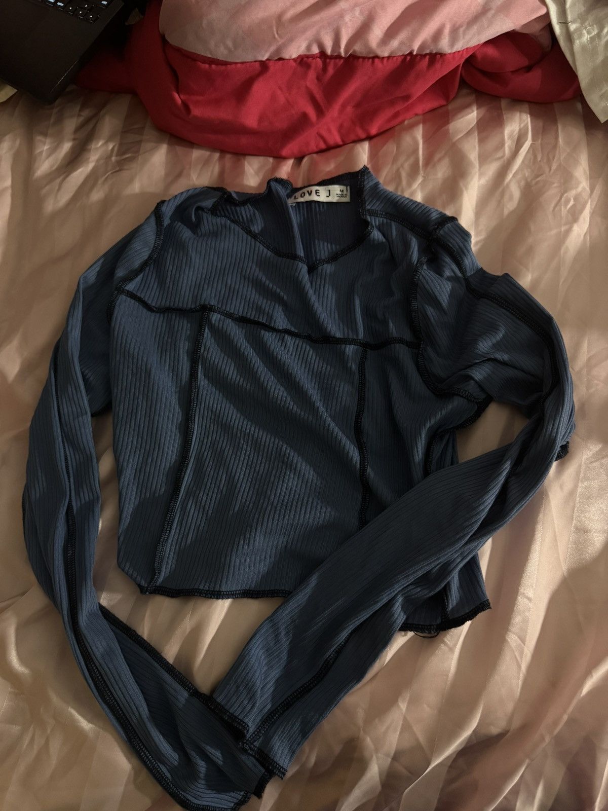 Other Blue cropped shirt Size M / US 6-8 / IT 42-44 - 1 Preview