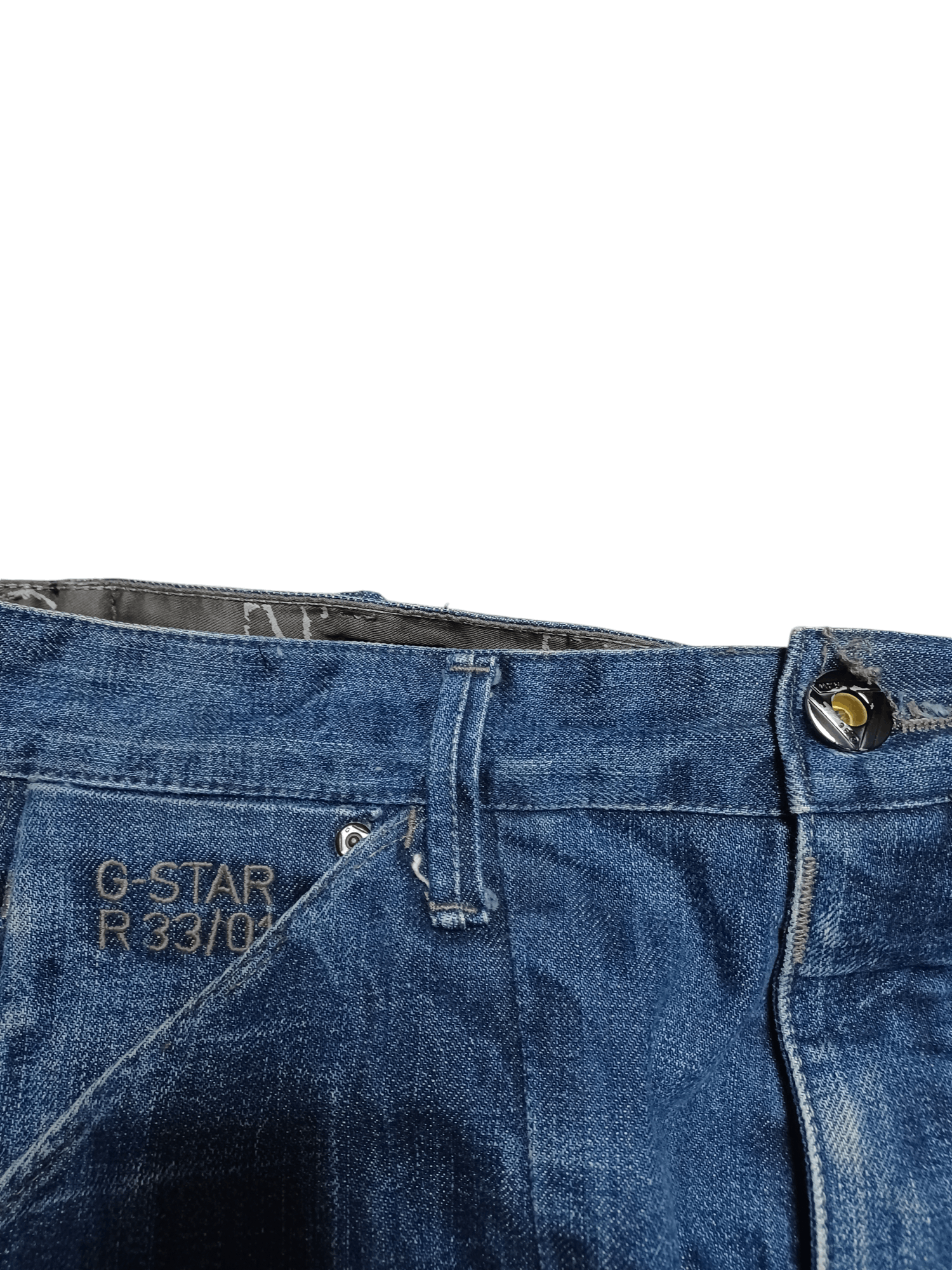 G-Star G STAR RAW MULTIPOCKET CARGO JAPANESE JEANS DENIM Size US 33 - 3 Thumbnail