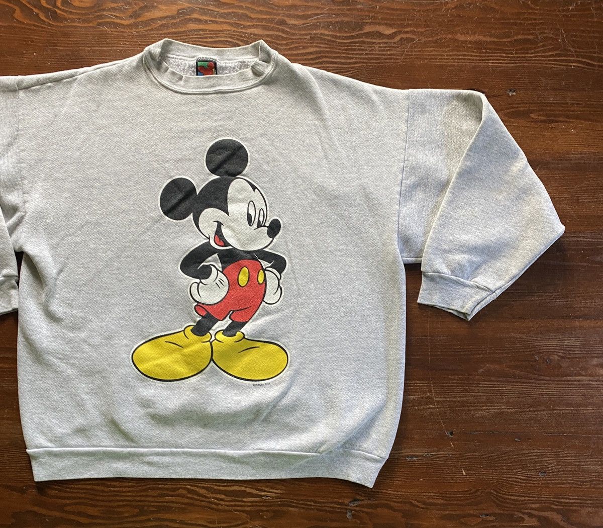 Mickey Unlimited Vintage 90’s Mickey Mouse Crewneck Sweatshirt Size US XL / EU 56 / 4 - 1 Thumbnail
