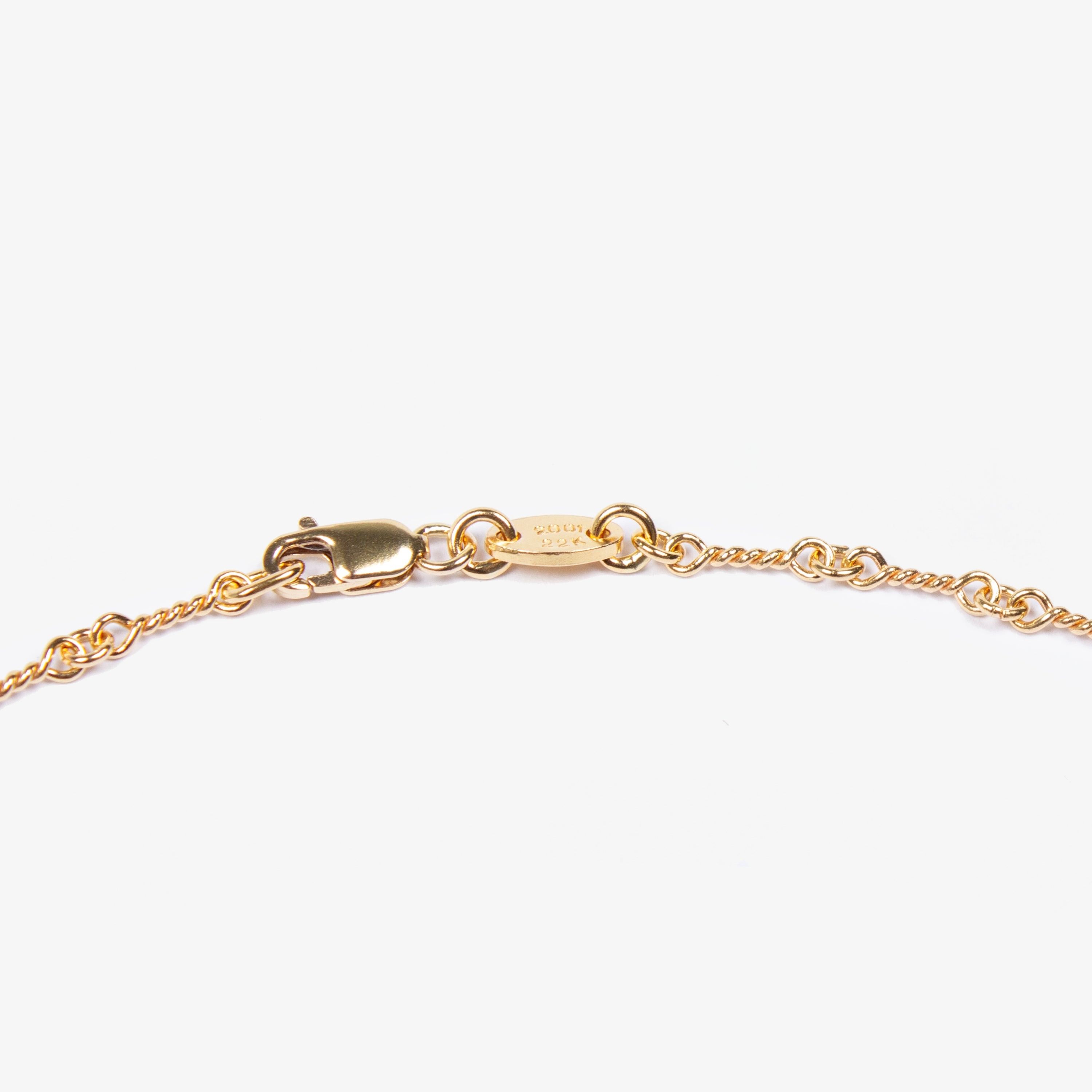 Chrome Hearts CHROME HEARTS 22K GOLD TWIST CHAIN Size ONE SIZE - 5 Thumbnail