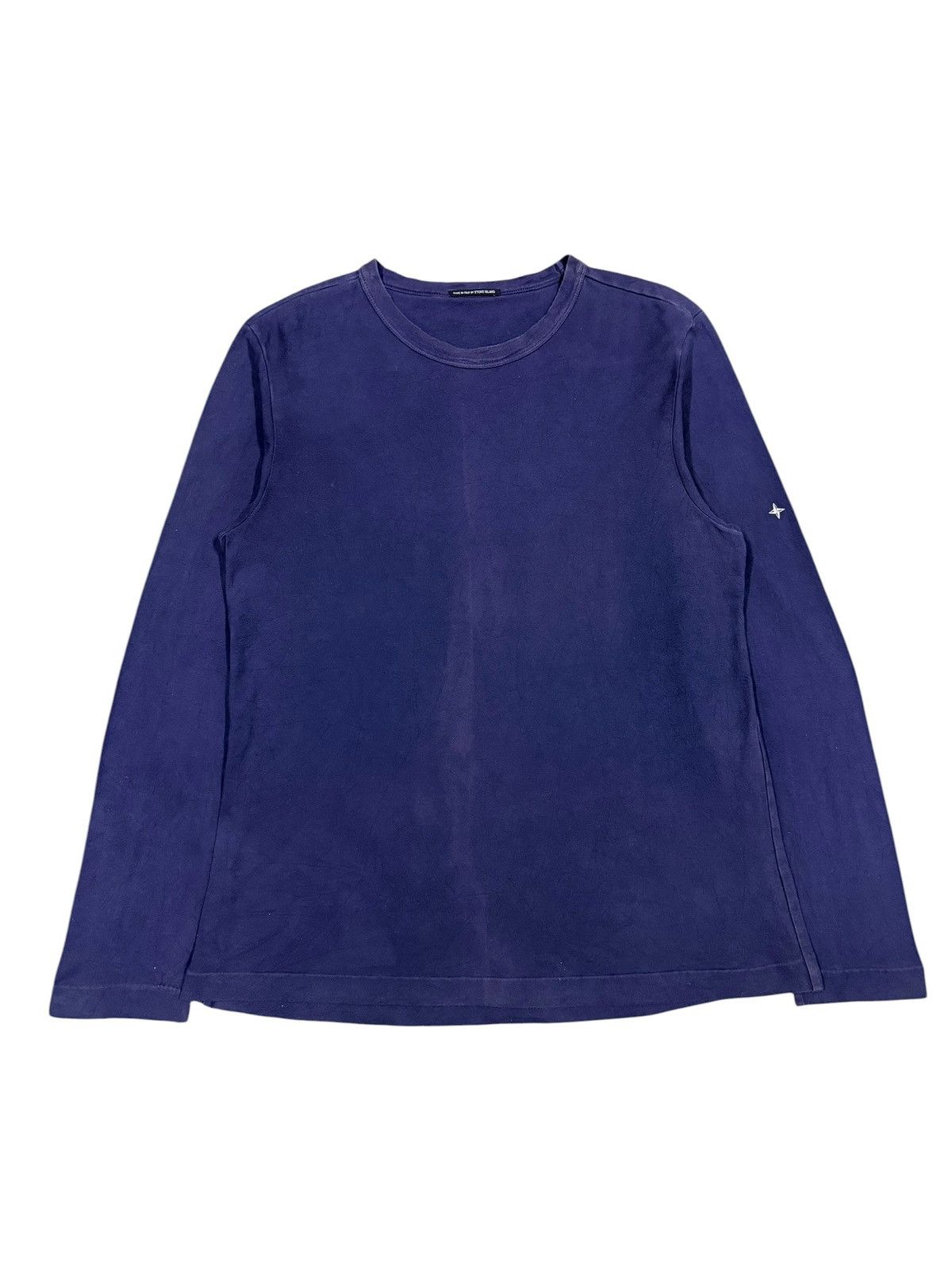 Stone Island Aw2003 Stone Island Denims Sunfaded Longsleeve Size US M / EU 48-50 / 2 - 1 Thumbnail