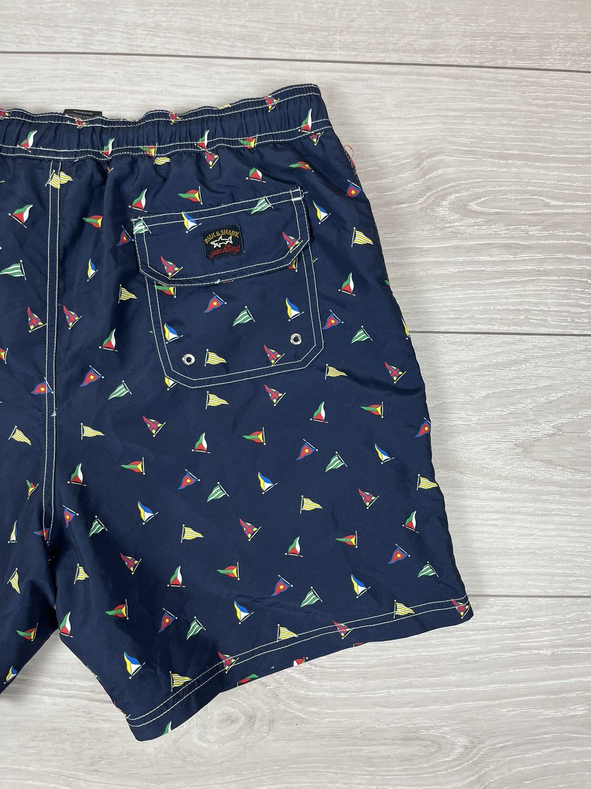 Paul & Shark Paul&Shark Yachting Blue Swim Shorts Mens XL Size US 36 / EU 52 - 11 Thumbnail