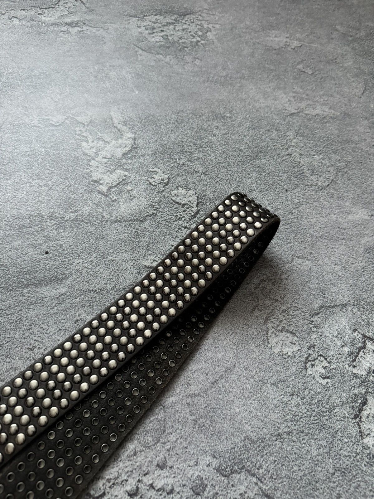 Japanese Brand × Vintage Cowboys Belt 98cm real leather belt rhinestones vintage 90s Size ONE SIZE - 5 Thumbnail
