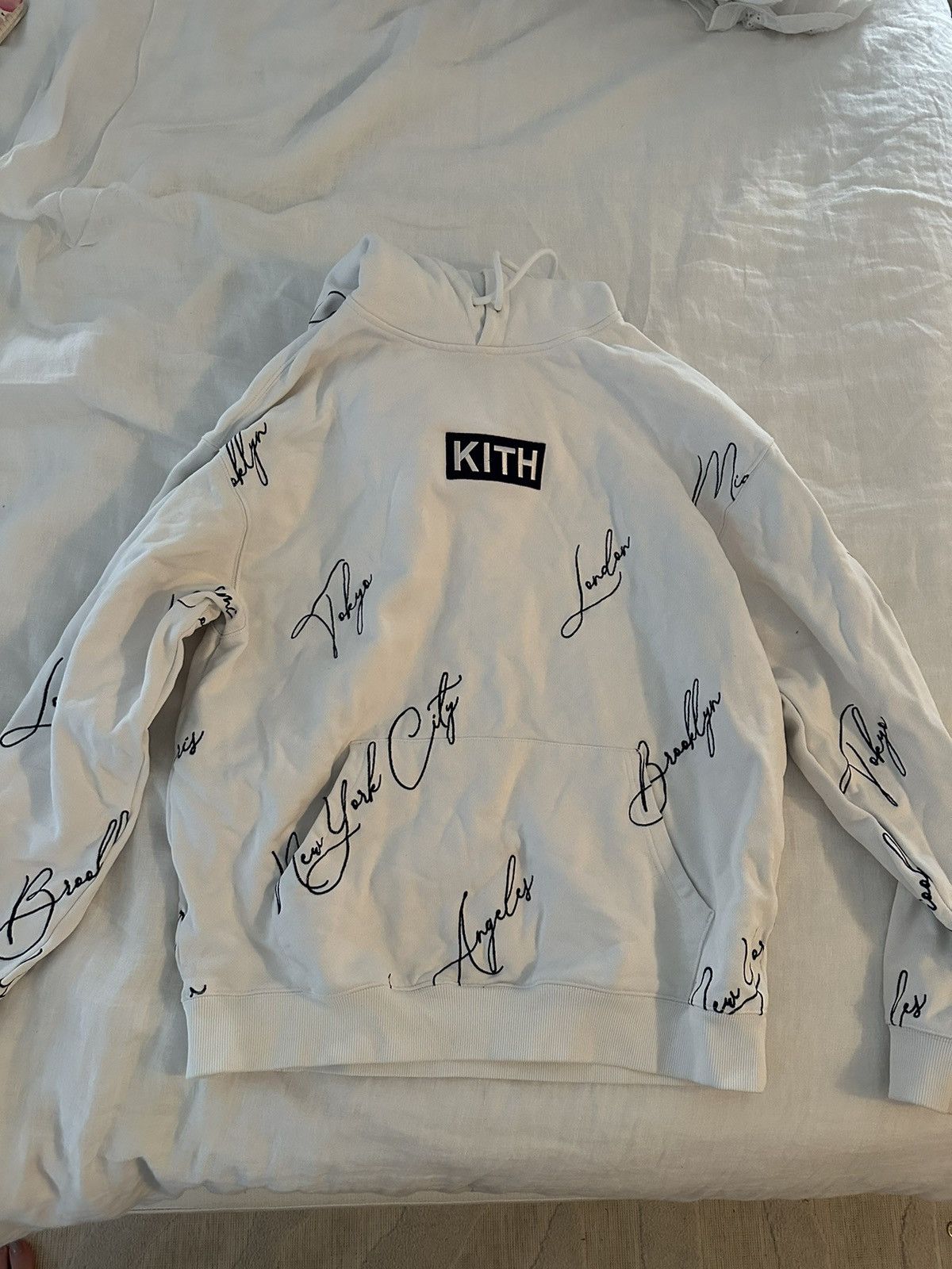 image of Kith Hoodie in White, Men's (Size XL)